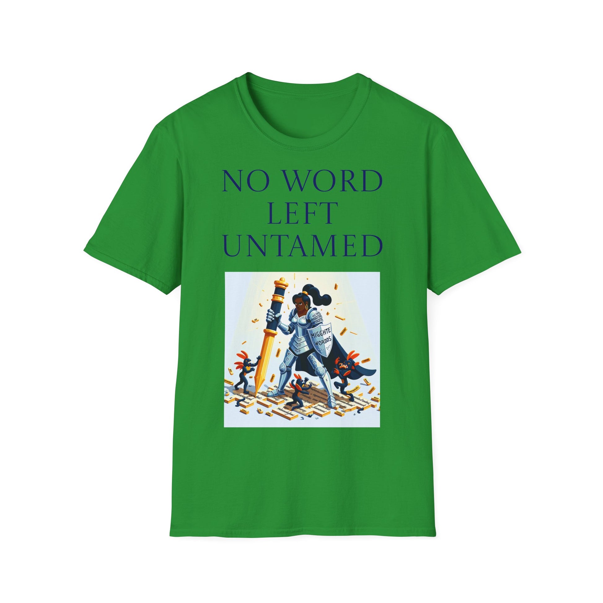 Unisex -Inspired T-Shirt - "No Word" - Perfect for Book Lovers - The Dreamer's Bookshop.
