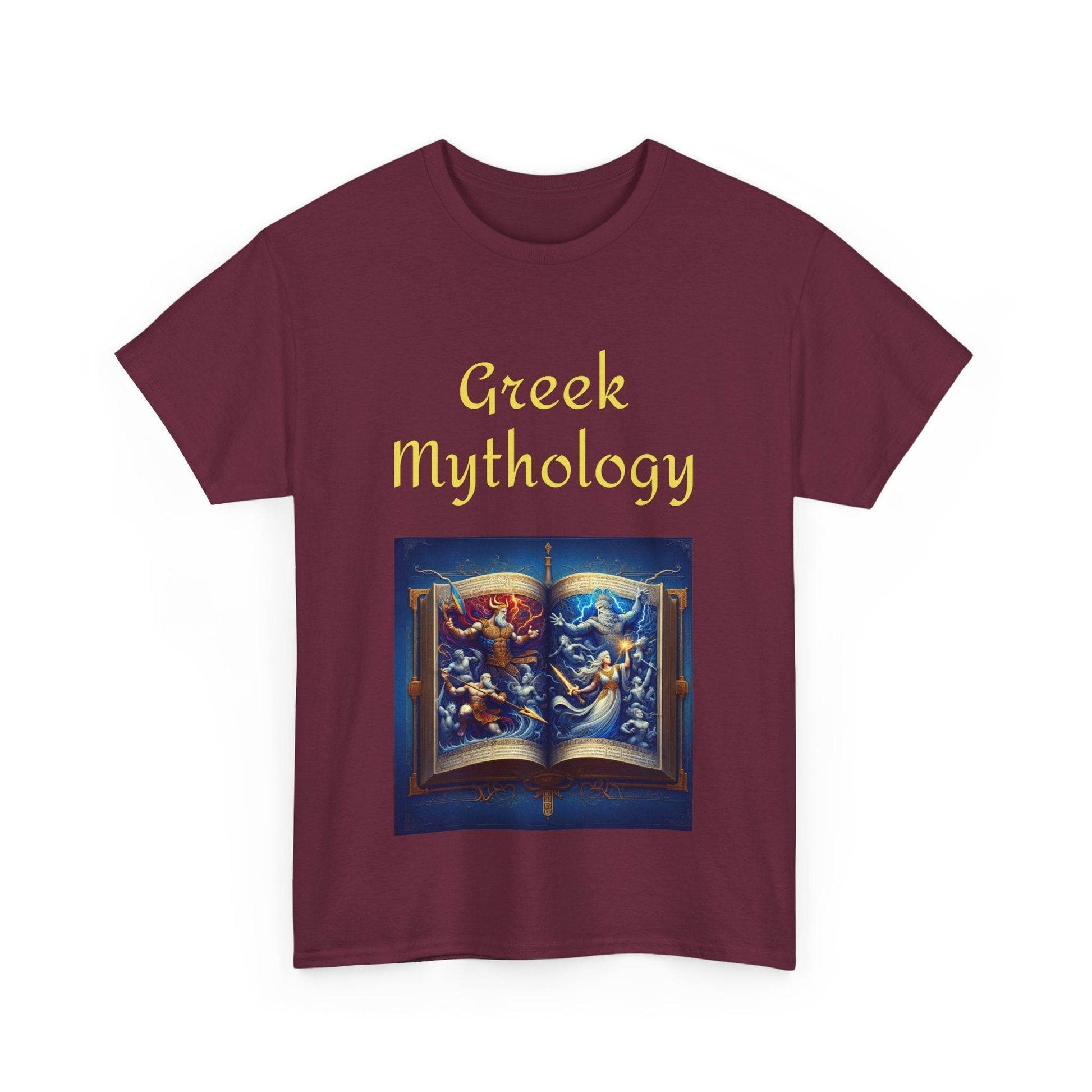 History - Unisex Heavy Cotton Tee - Greek Mythology - The Dreamer's Bookshop.