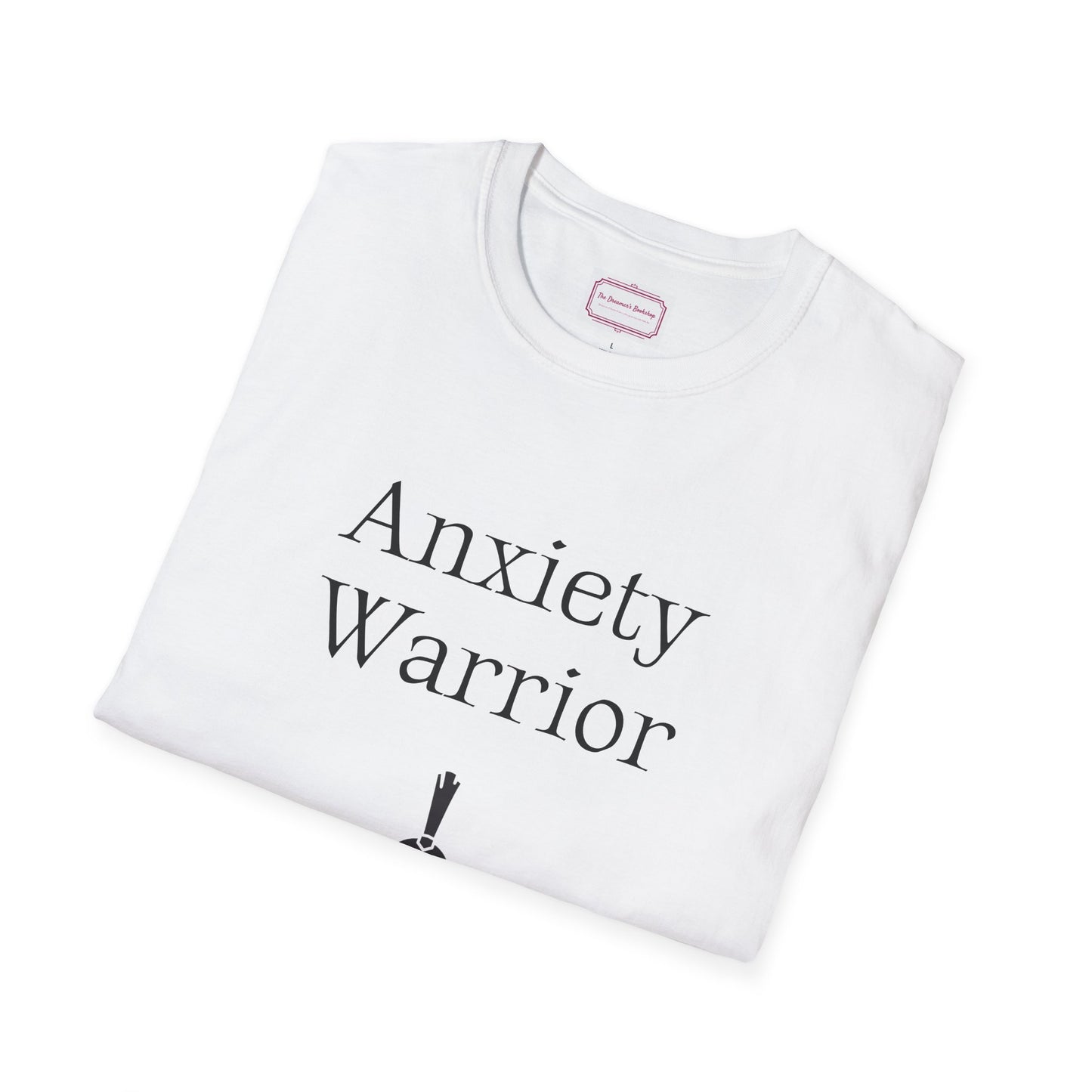 Anxiety Warrior Unisex Softstyle T-Shirt - Embrace Your Battles
