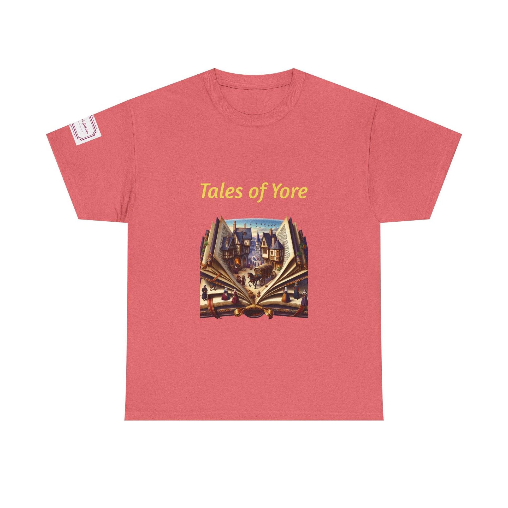 Tales of Yore - Graphic Unisex Heavy Cotton Tee - Historical Books - The Dreamer's Bookshop.