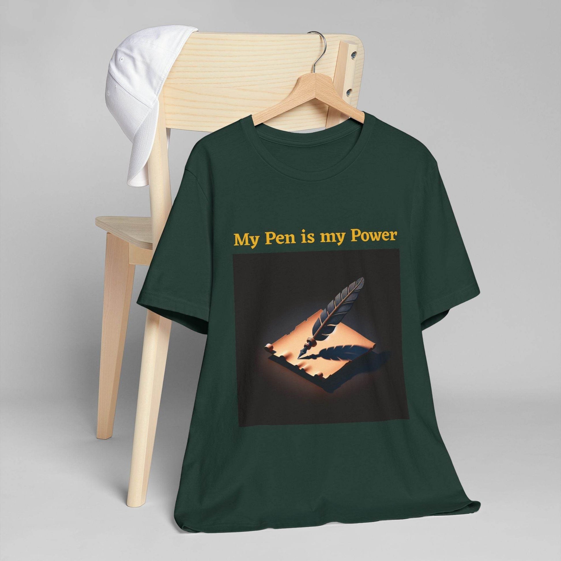 Unisex Jersey T-Shirt - My Pen Vibe - The Dreamer's Bookshop.