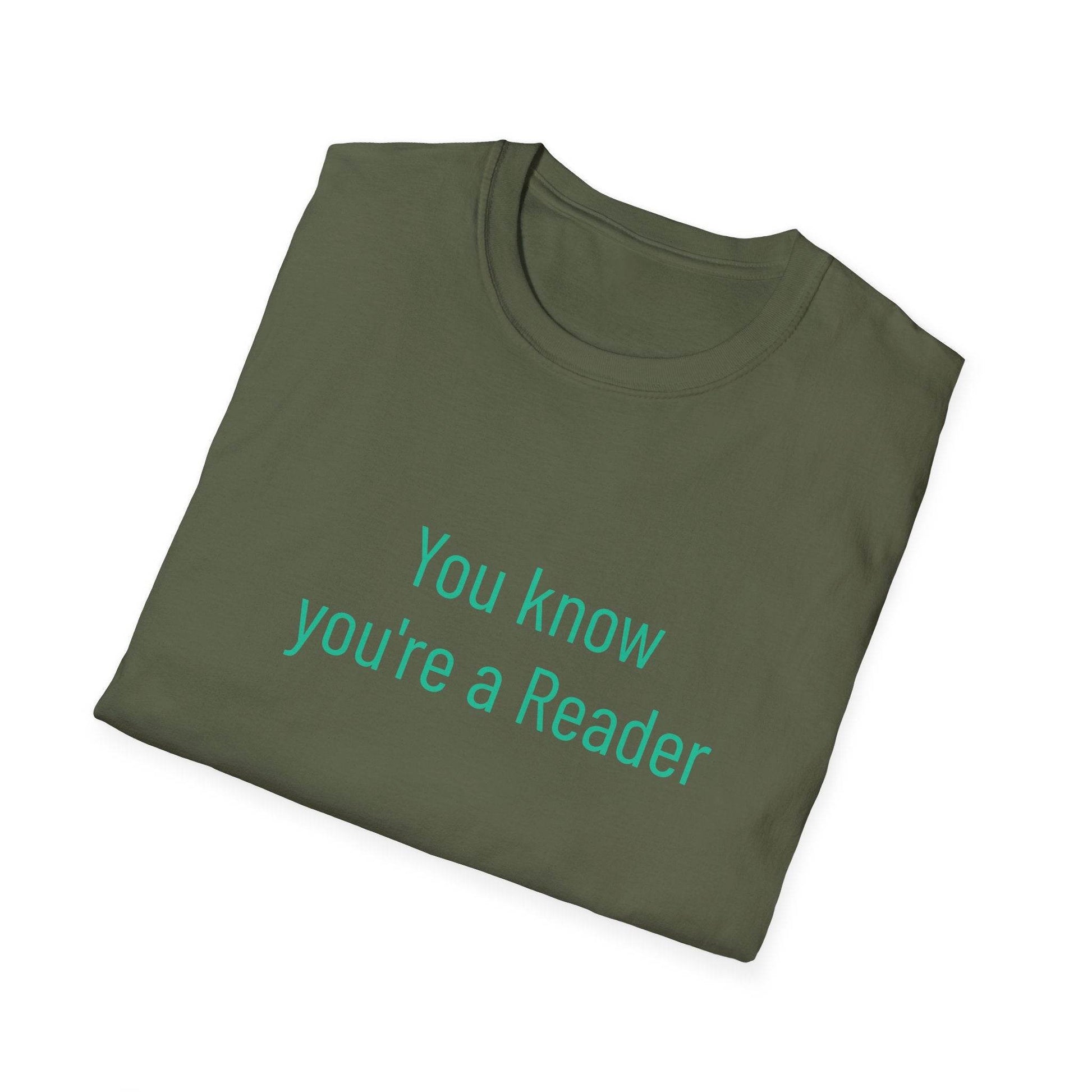 Inspirational Unisex Softstyle T-Shirt - 'You Know' Philosophical Design - The Dreamer's Bookshop.