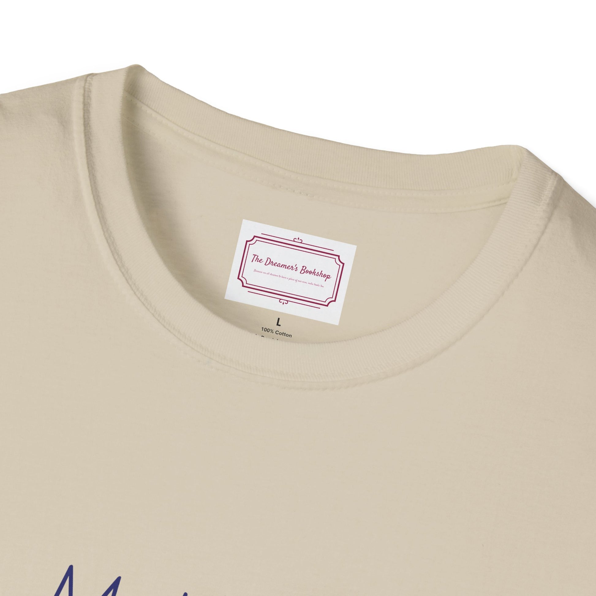 Motivational Unisex Softstyle T-Shirt - "Make Life More Positive" - The Dreamer's Bookshop.