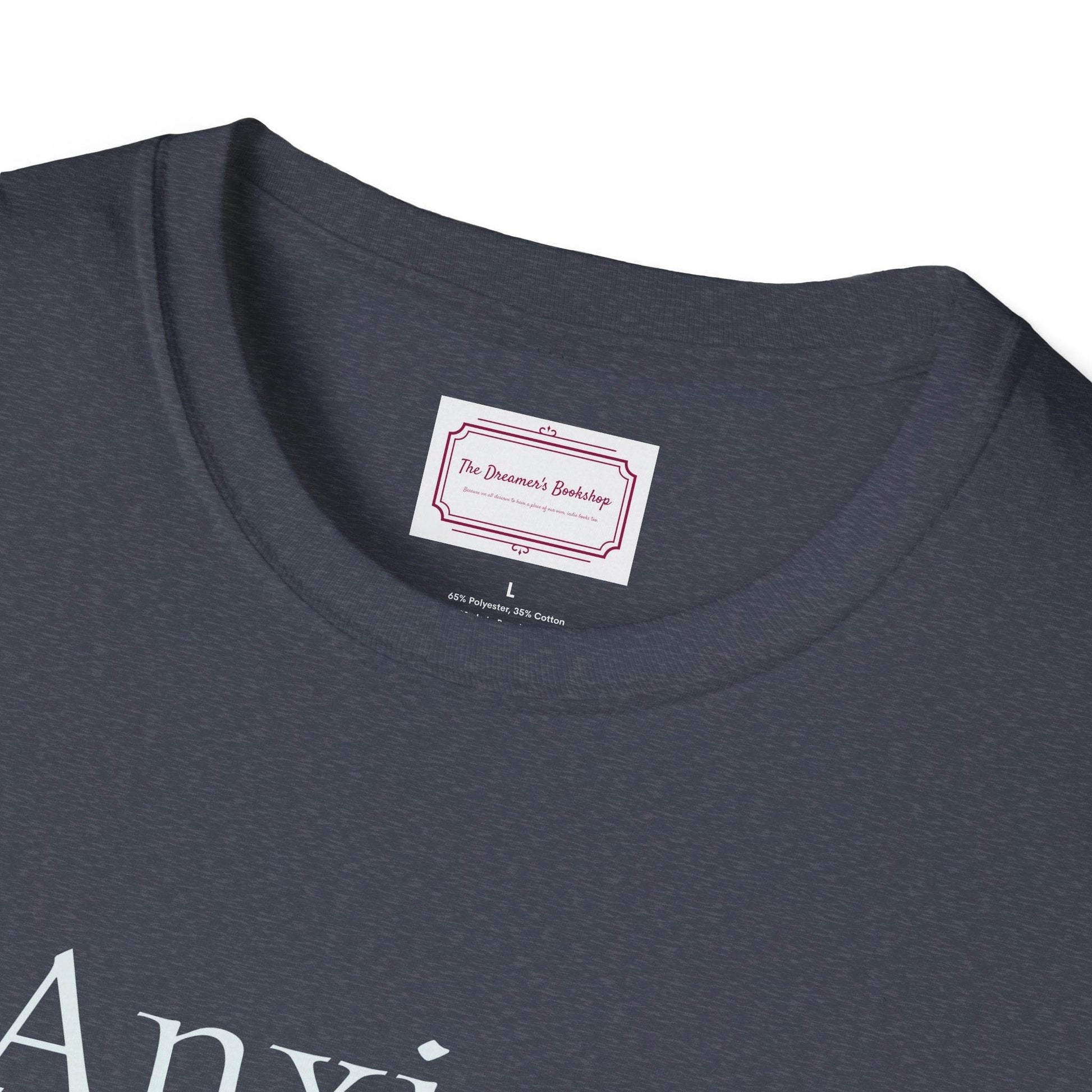 Anxiety Warrior Unisex Softstyle T-Shirt - Embrace Your Battles - The Dreamer's Bookshop.