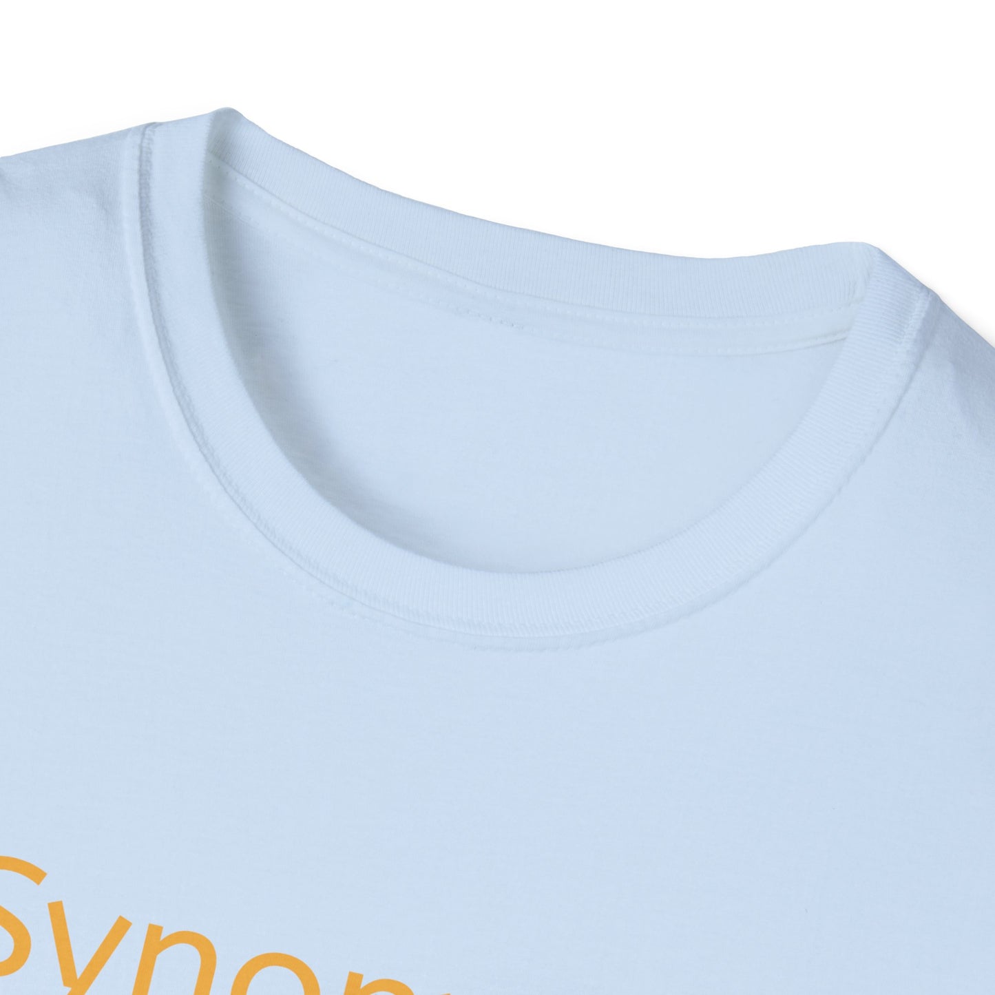 Unisex Softstyle T-Shirt - "Synonyms are my Jam" for Language Lovers - The Dreamer's Bookshop.