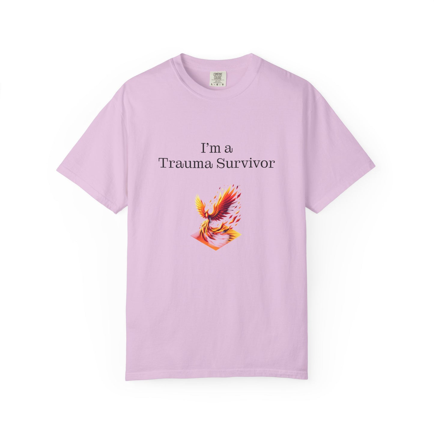 Trauma Survivor Unisex Garment-Dyed T-Shirt - Empowering Supportive Apparel