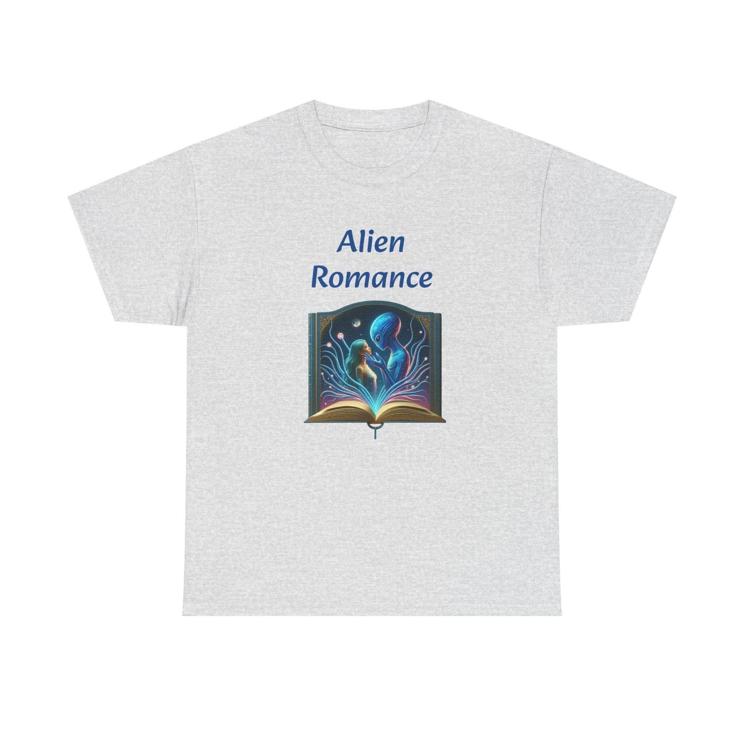 Sci-Fi - Graphic Tee - Unisex Heavy Cotton T-Shirt Alien Romance Books - The Dreamer's Bookshop.