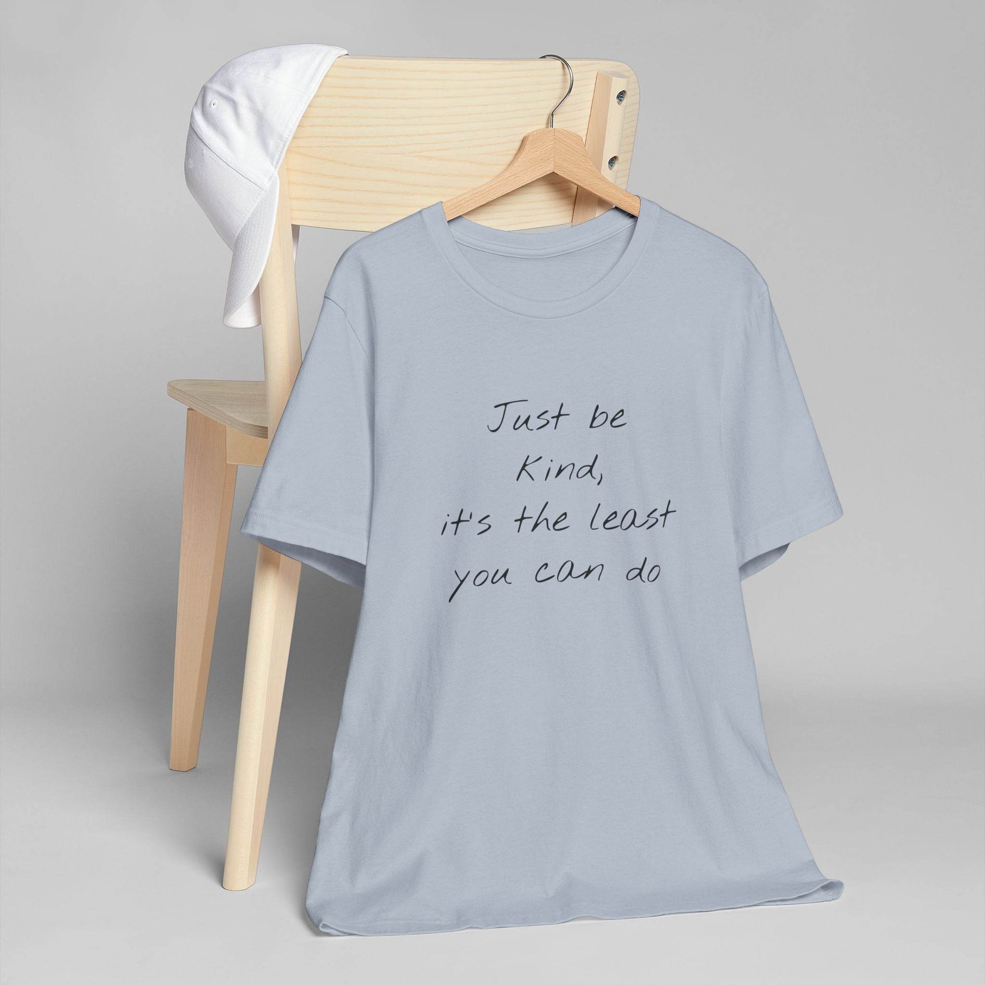 Inspirational Unisex Jersey T-Shirt - Be Kind Vibe - The Dreamer's Bookshop.