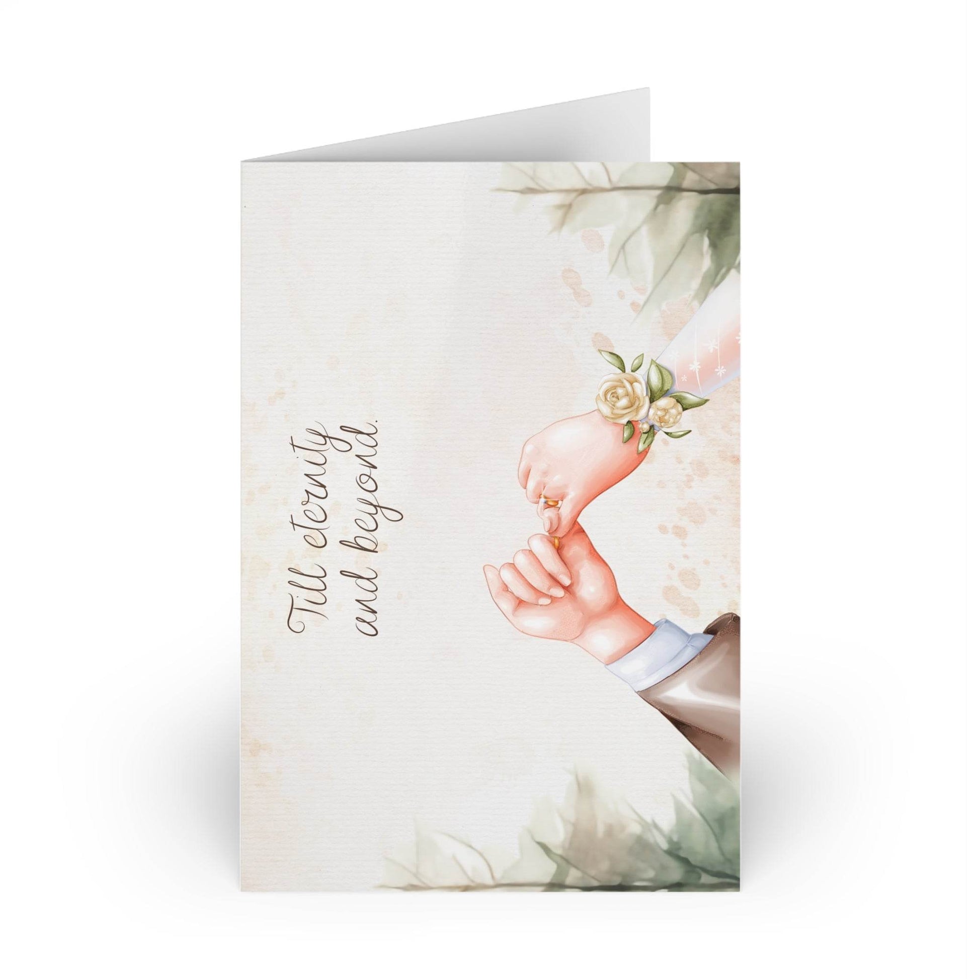 The Dreamer's Bookshop Cute "Beyond" Wedding Card - The Dreamer's Bookshop.