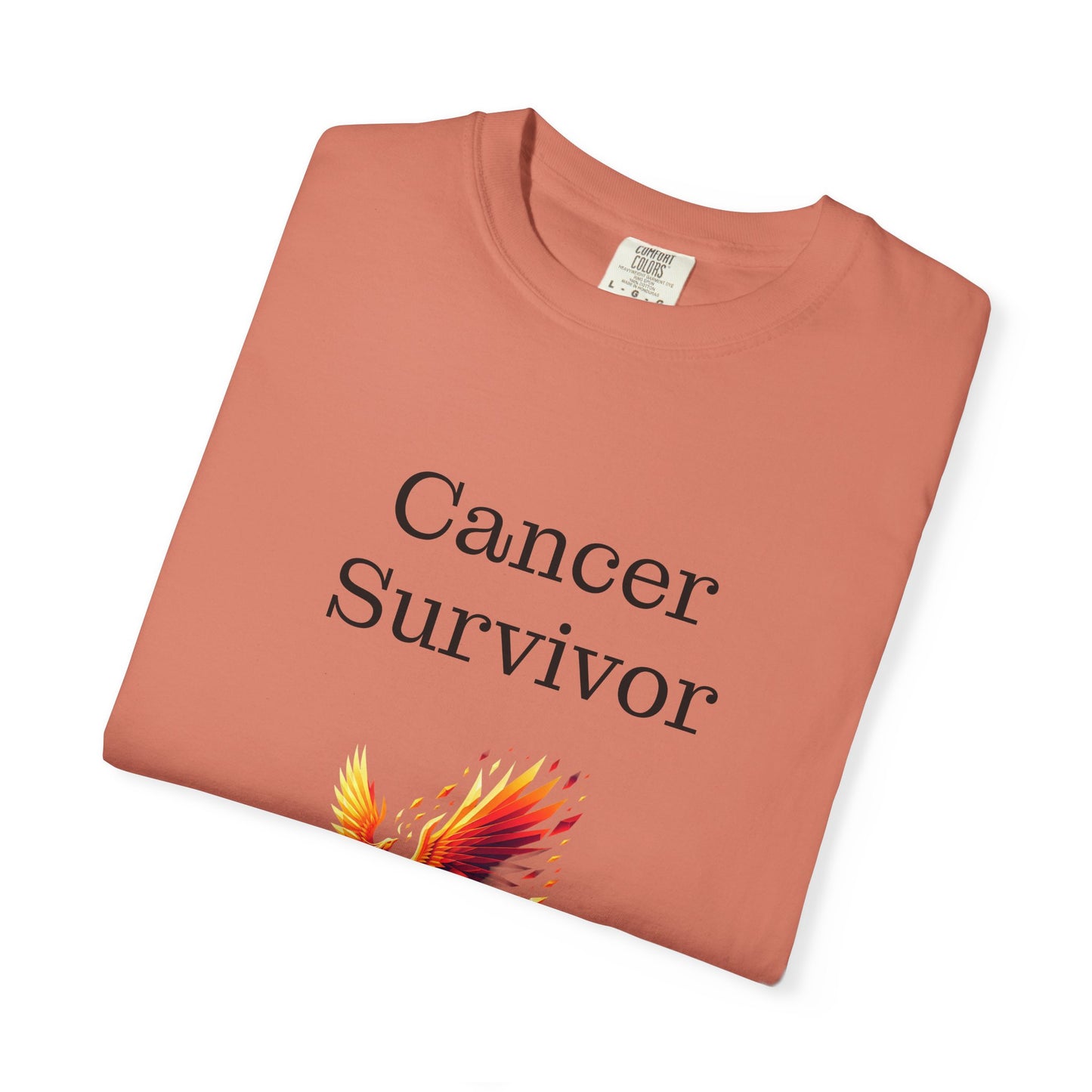 Cancer Survivor Unisex Garment-Dyed T-shirt - Inspirational Motivational Tee