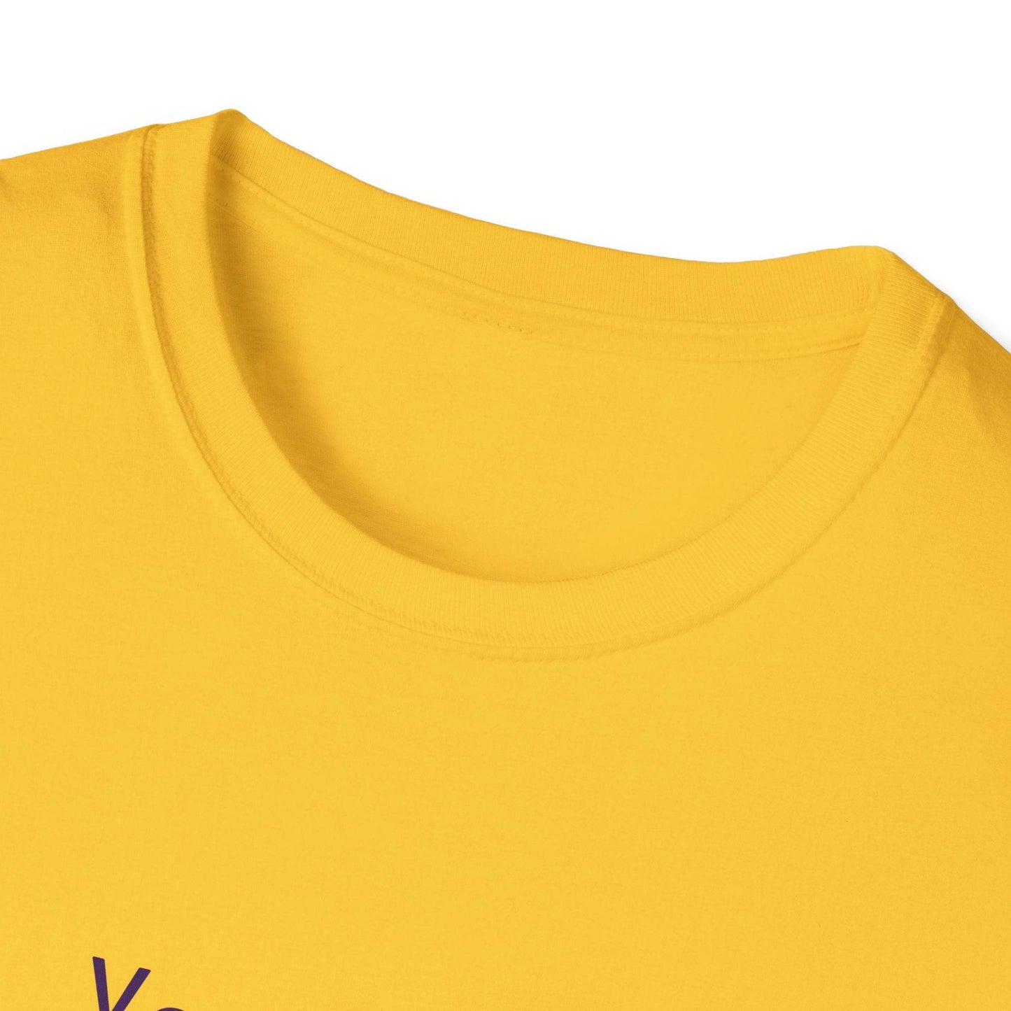 Inspirational Unisex Softstyle T-Shirt - 'You Know' Philosophical Design - The Dreamer's Bookshop.