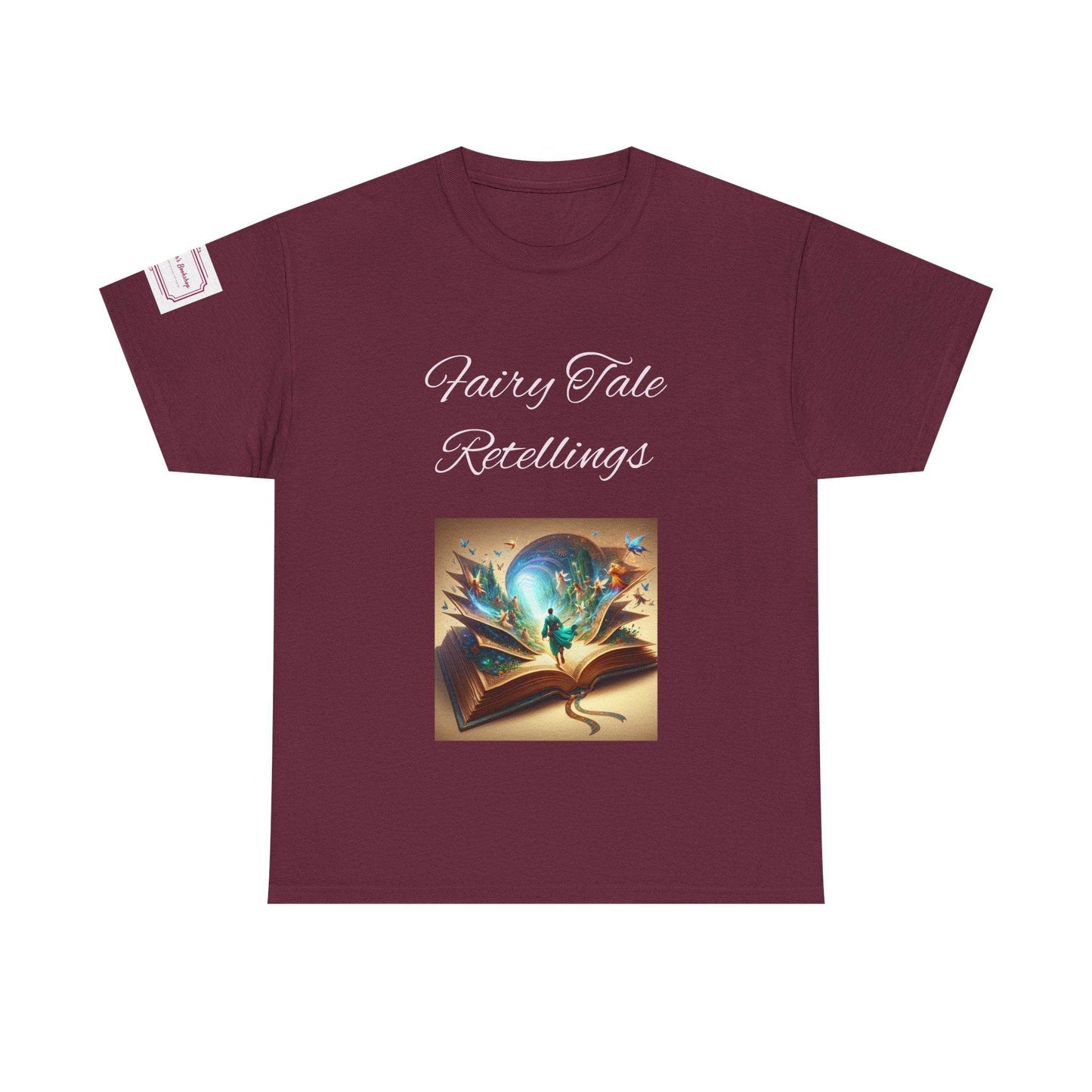 Fiction - Unisex Heavy Cotton Tee - Fairy Tale Retellings - The Dreamer's Bookshop.