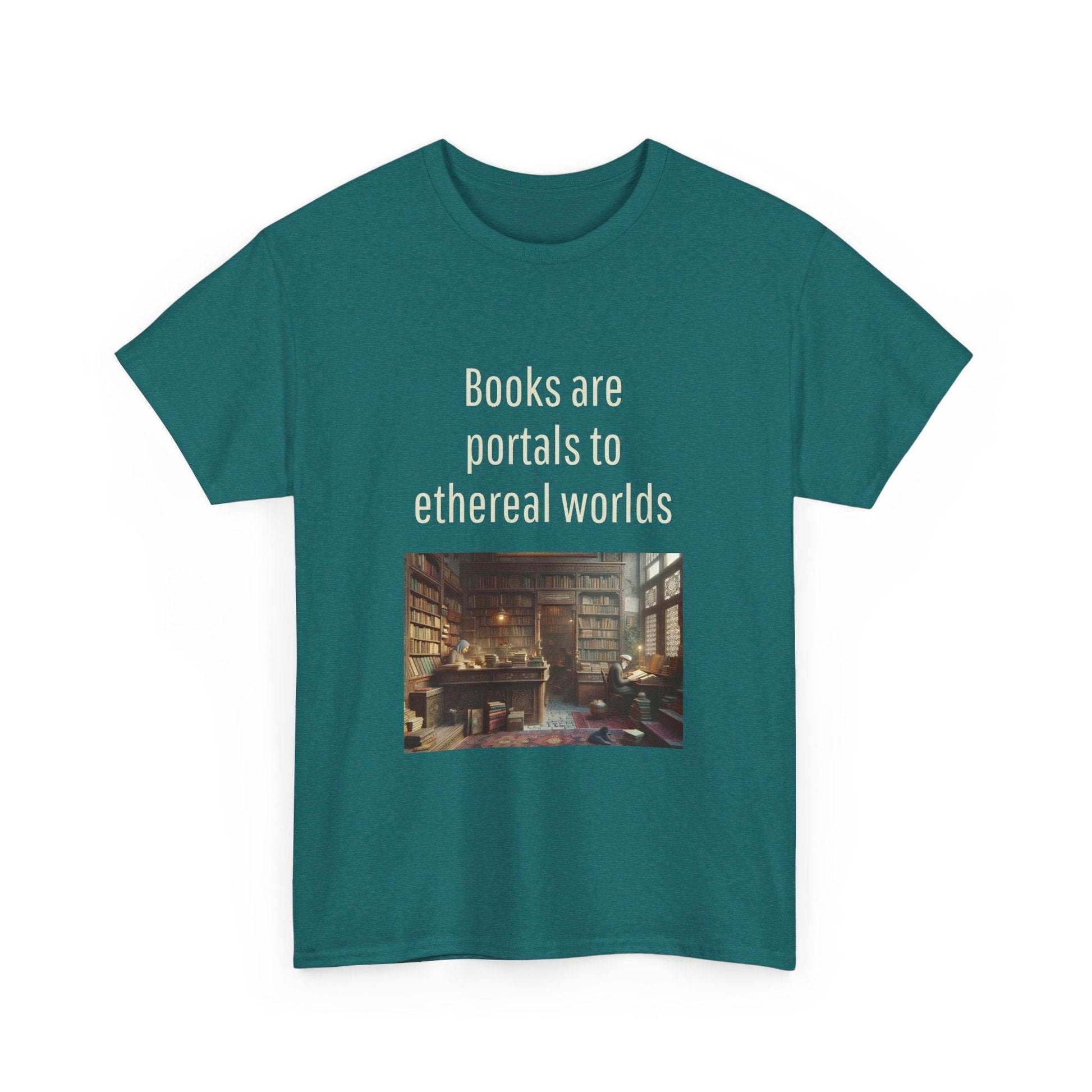 Portals - Unisex Heavy Cotton Tee - Creative Apparel - The Dreamer's Bookshop.