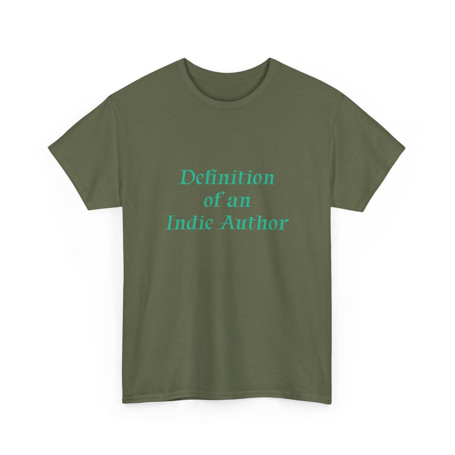 Indie Author - Unisex Heavy Cotton Tee - Creative Apparel - The Dreamer's Bookshop.