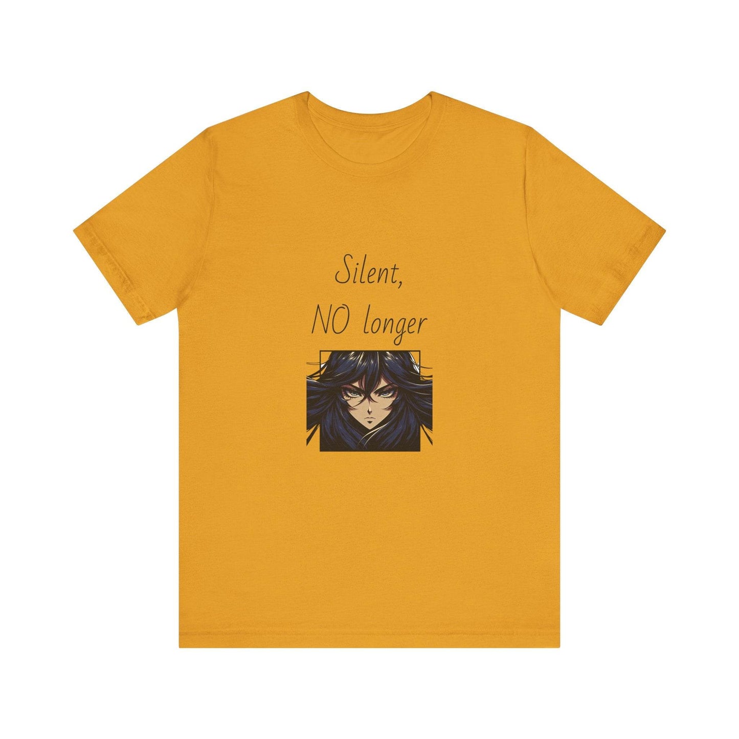 Fierce Survivor Unisex Short Sleeve Tee - Silent, NO longer - The Dreamer's Bookshop.