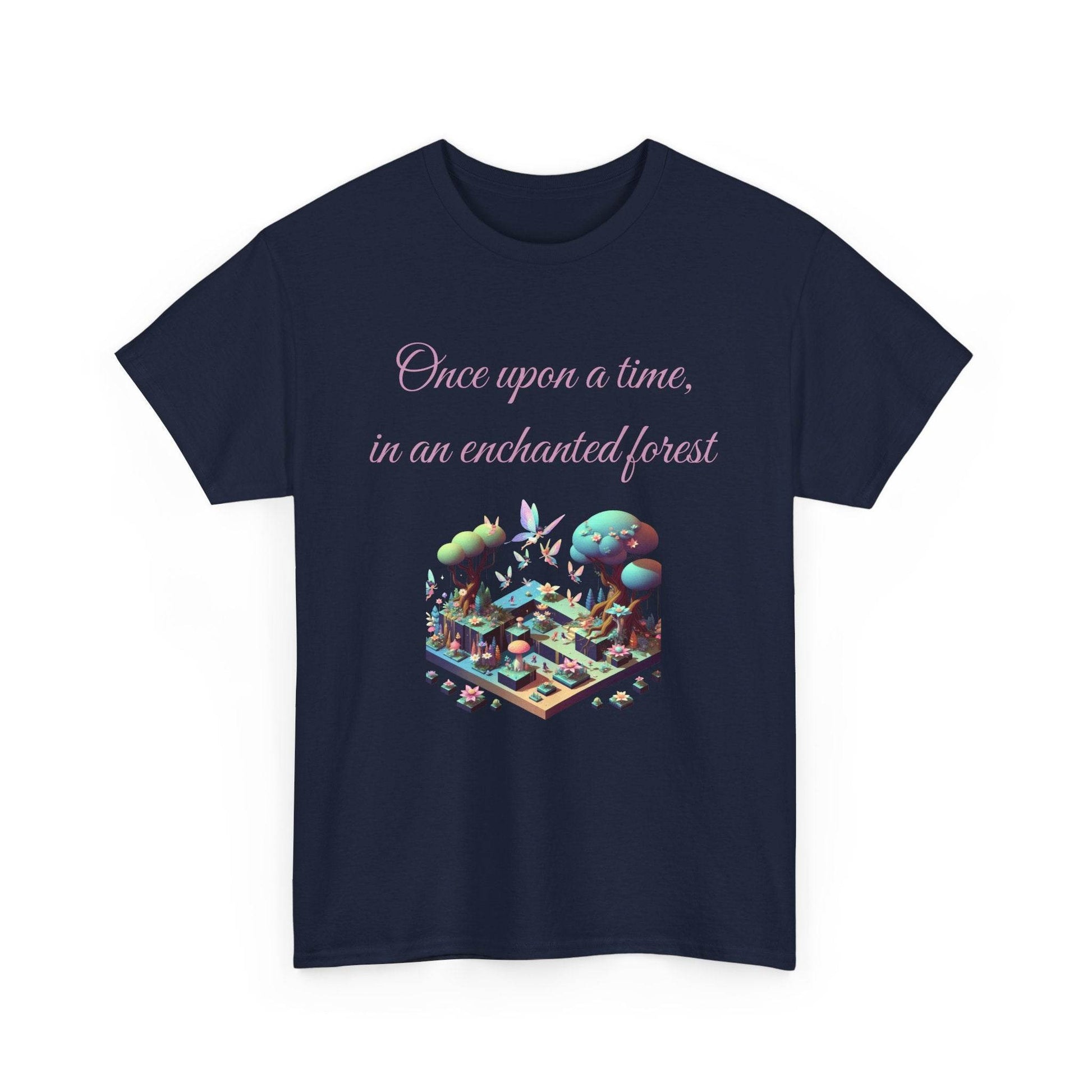 Enchanted Forest - A Unisex Heavy Cotton Tee - Perfect Gift for Book Lovers - The Dreamer's Bookshop.