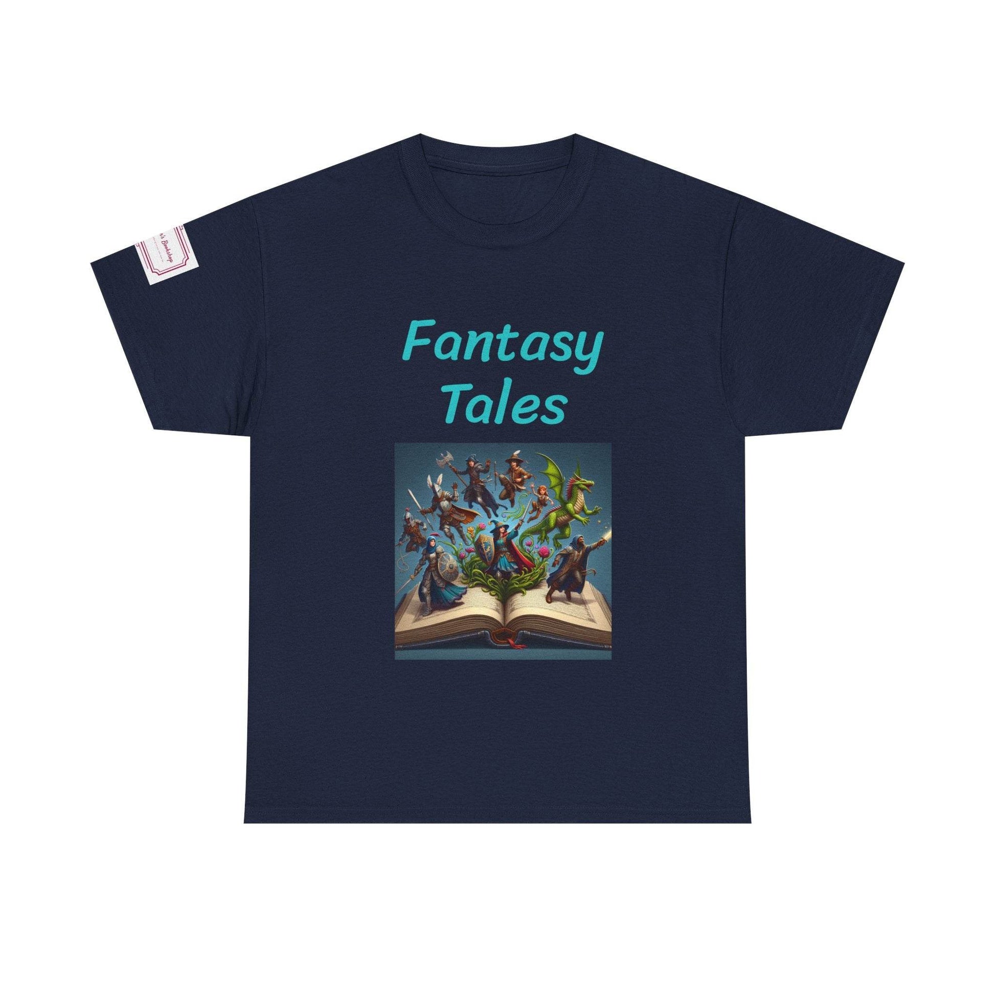 Magic - Graphic Unisex Heavy Cotton Tee - Fantasy Tales - The Dreamer's Bookshop.