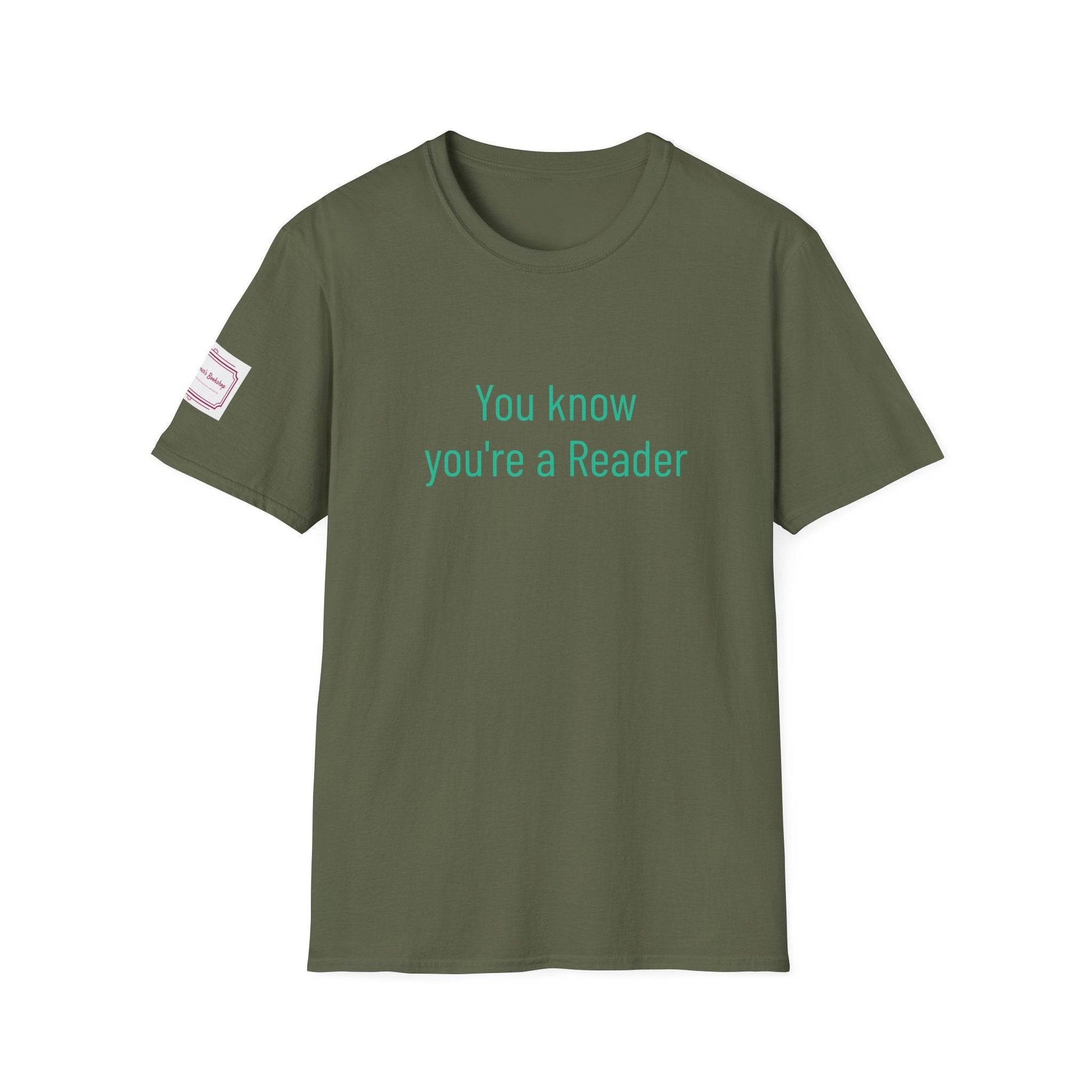 Inspirational Unisex Softstyle T-Shirt - 'You Know' Philosophical Design - The Dreamer's Bookshop.