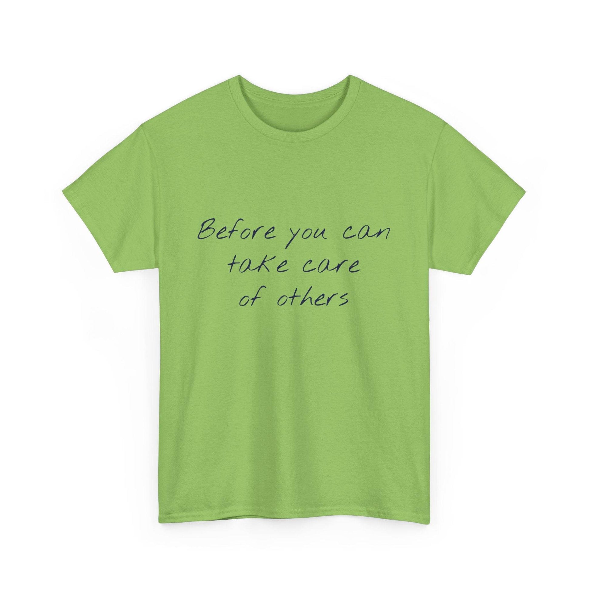 Take Care - Unisex Heavy Cotton Tee - Creative Apparel - The Dreamer's Bookshop.