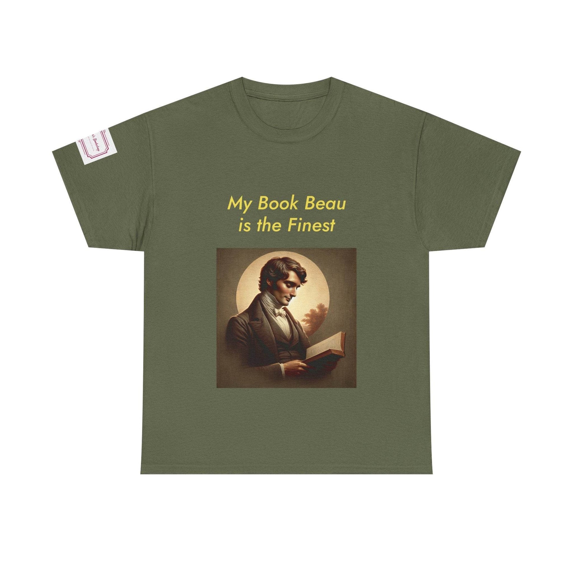 My Book Beau Unisex Heavy Cotton Tee - Perfect for Book Lovers - The Dreamer's Bookshop.