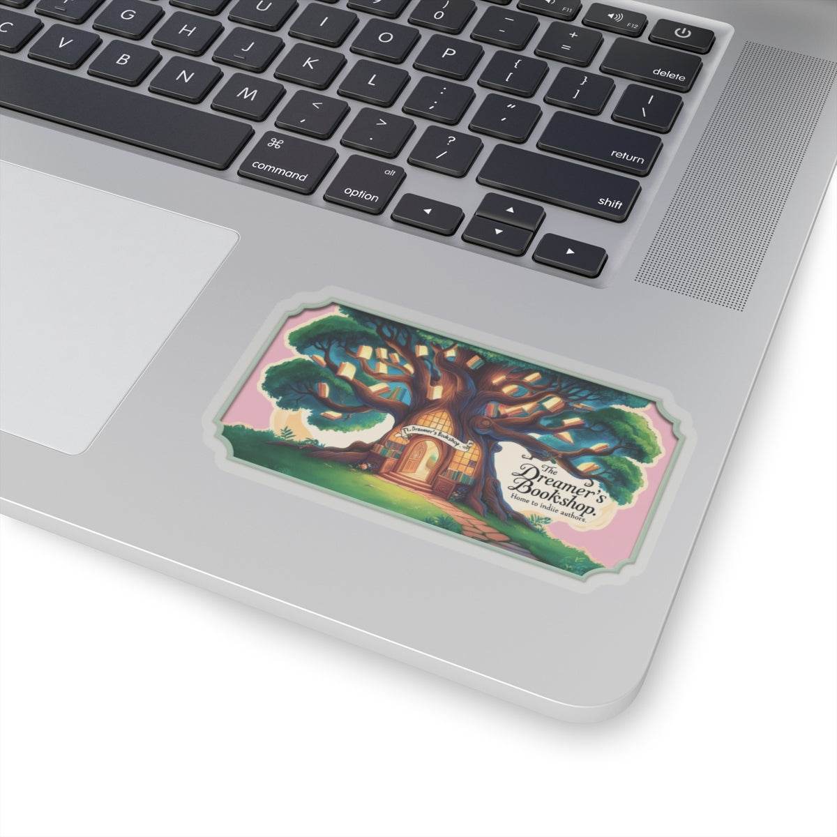 Home to Indie Authors Kiss-Cut Stickers | Book Lover Gift | Literary Decor - The Dreamer's Bookshop.
