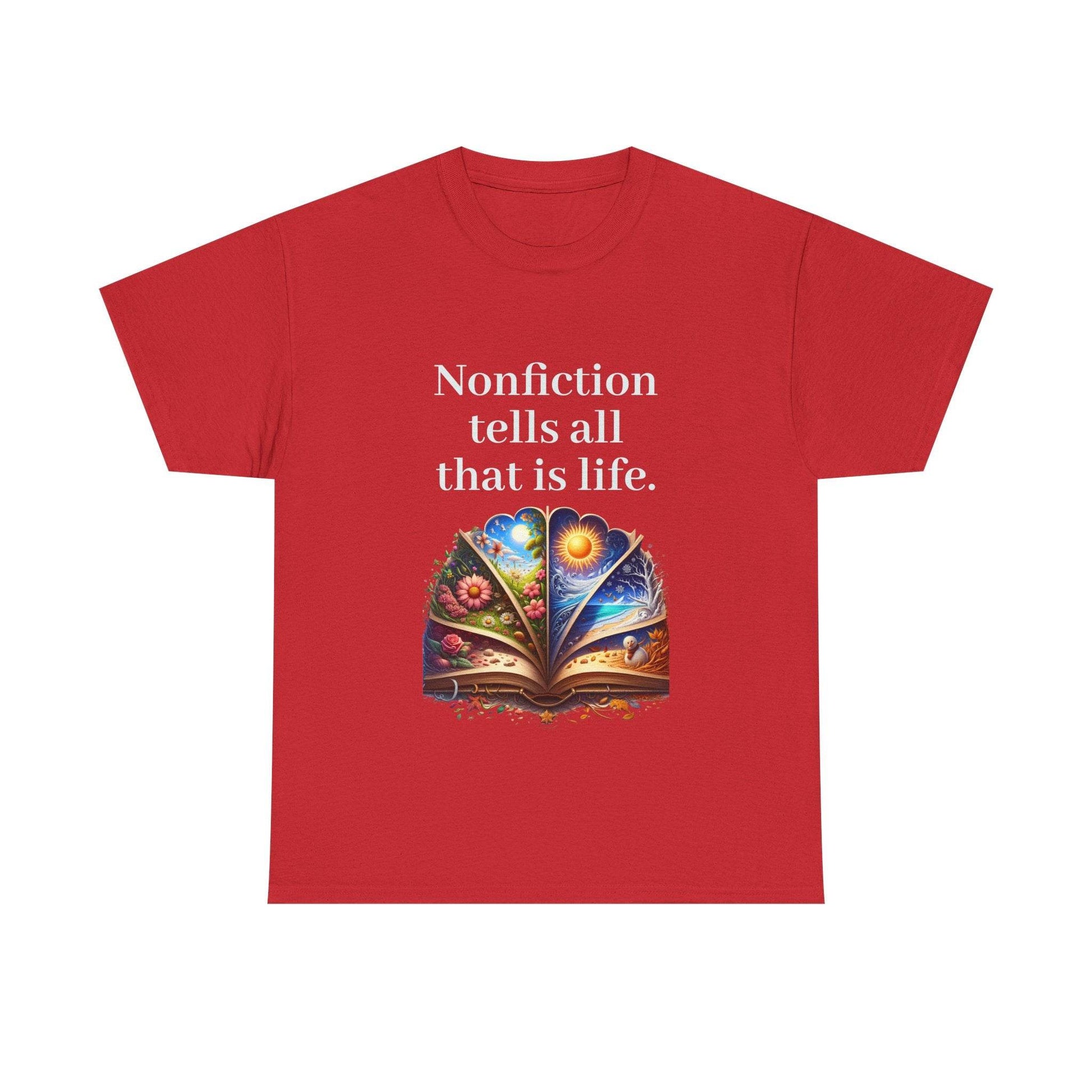 All that is Life - Unisex Heavy Cotton Tee - Nonfiction Books - The Dreamer's Bookshop.