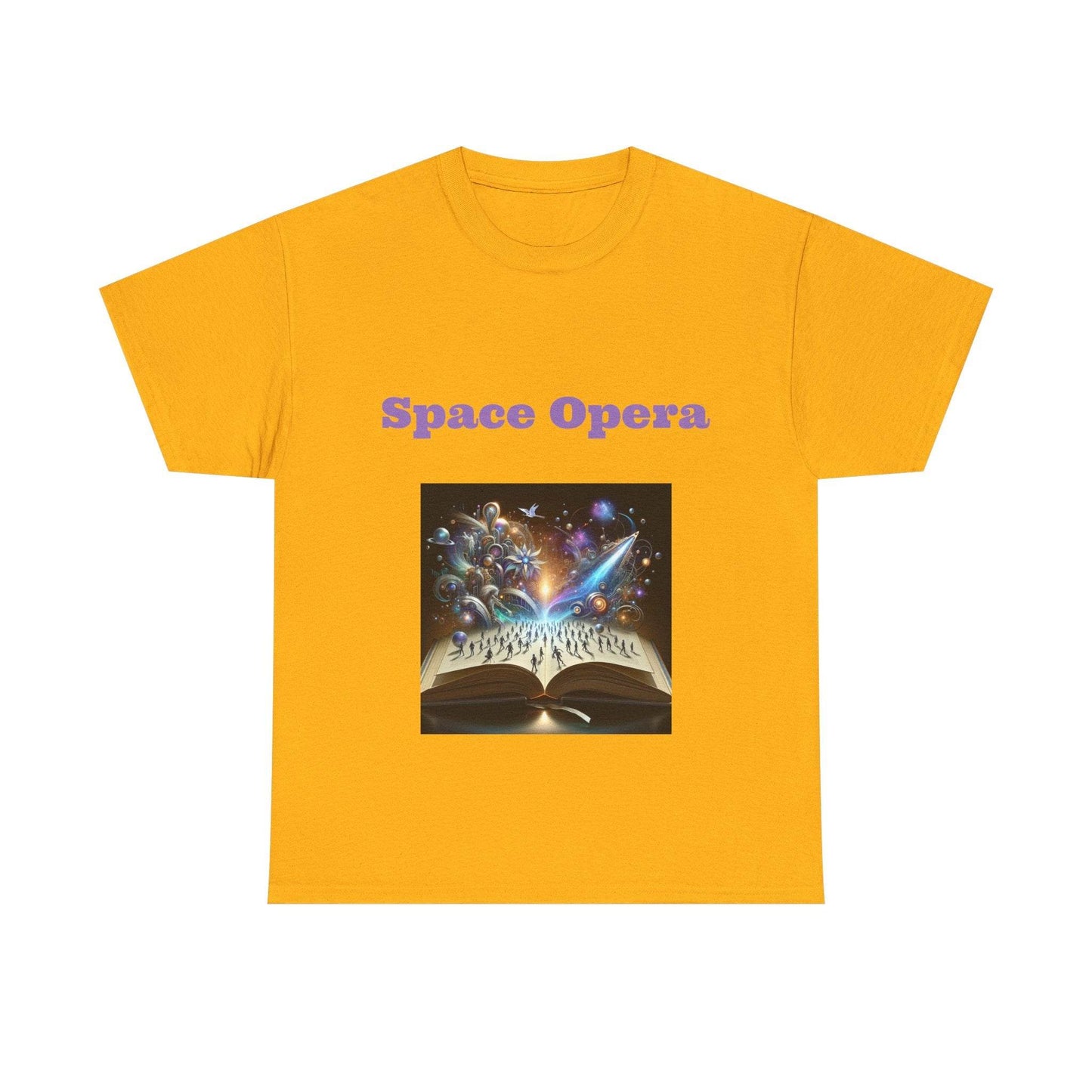 Space Opera - Unisex Heavy Cotton Tee - Sci-Fi Books - The Dreamer's Bookshop.