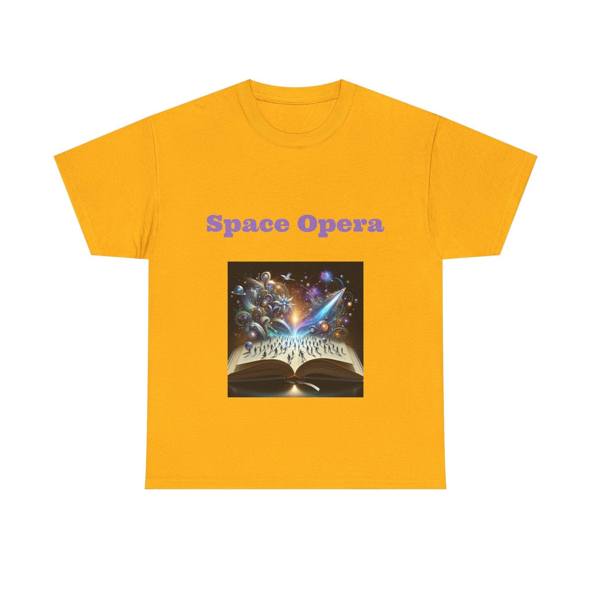 Space Opera - Unisex Heavy Cotton Tee - Sci-Fi Books - The Dreamer's Bookshop.