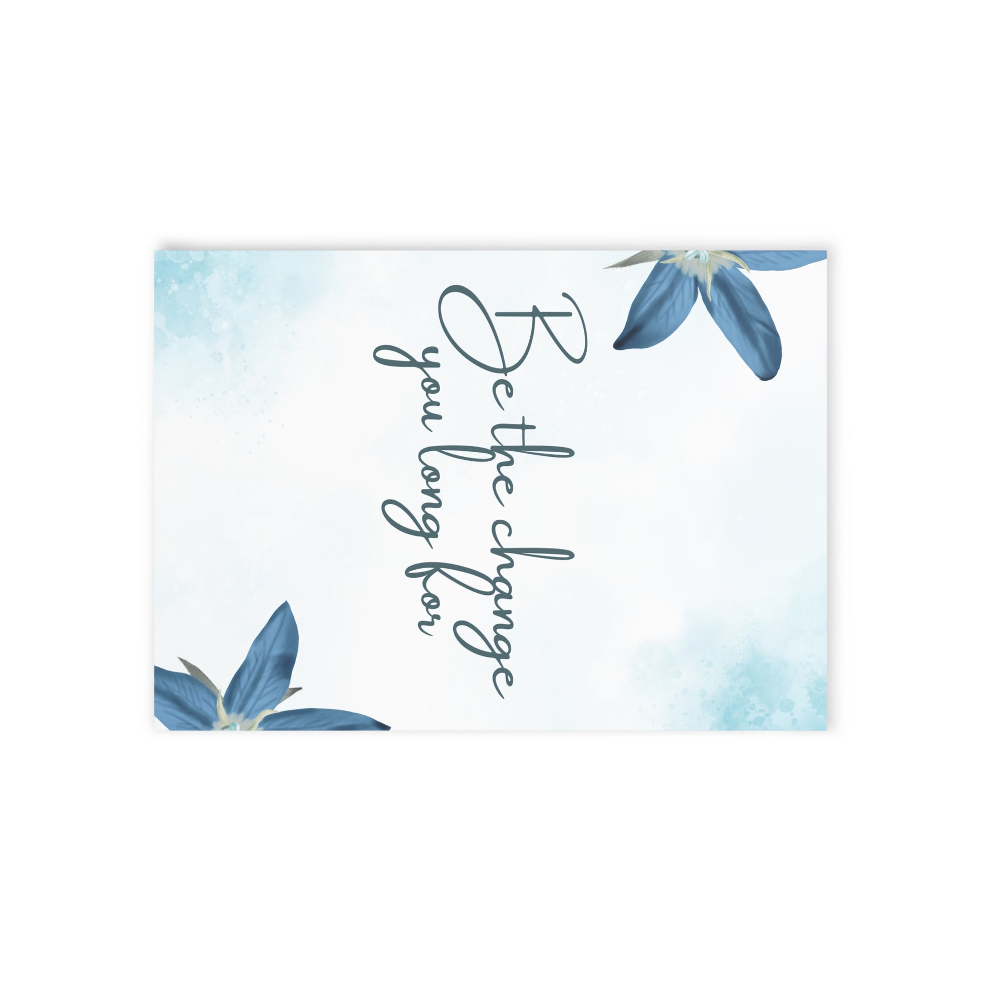 The Dreamer's Bookshop - Positive Affirmation Card "Be the change" - The Dreamer's Bookshop.