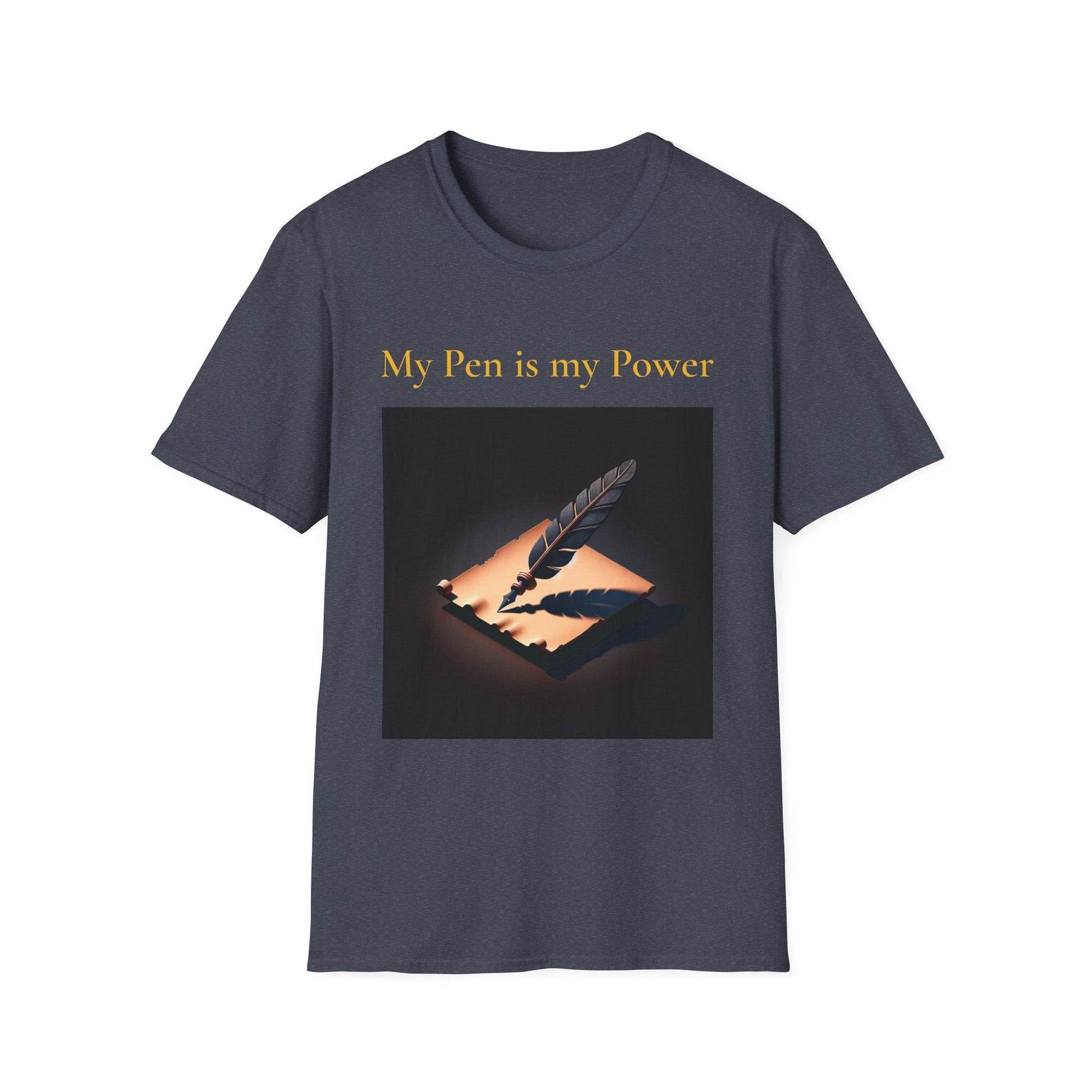 Unisex Softstyle T-Shirt - 'My Pen' - The Dreamer's Bookshop.