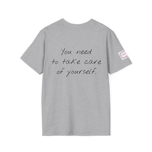 Unisex Softstyle T-Shirt - Take Care Design for Book Lovers - The Dreamer's Bookshop.