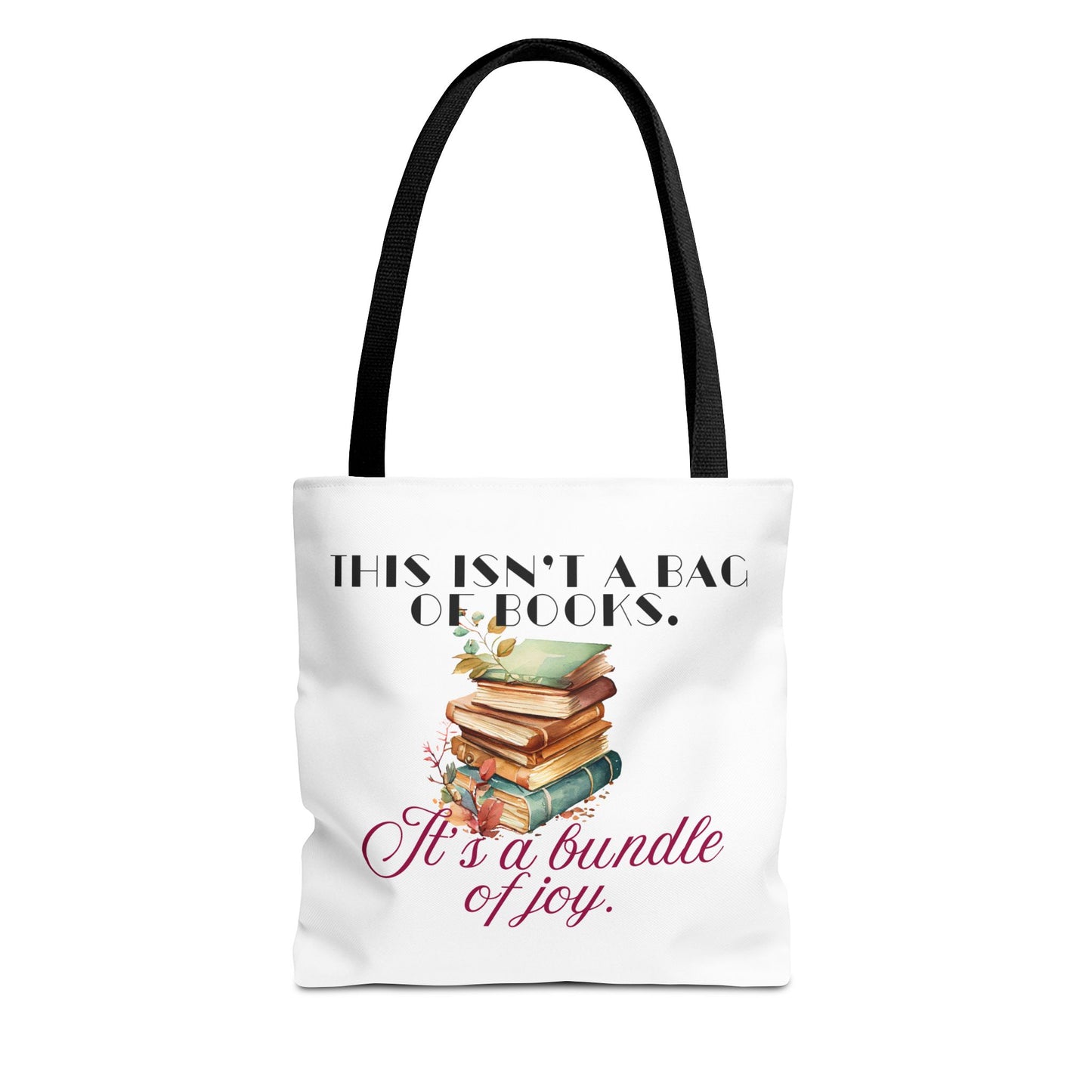 This isn't a Bag of Books - Tote Bag - Cozy Autumn Design