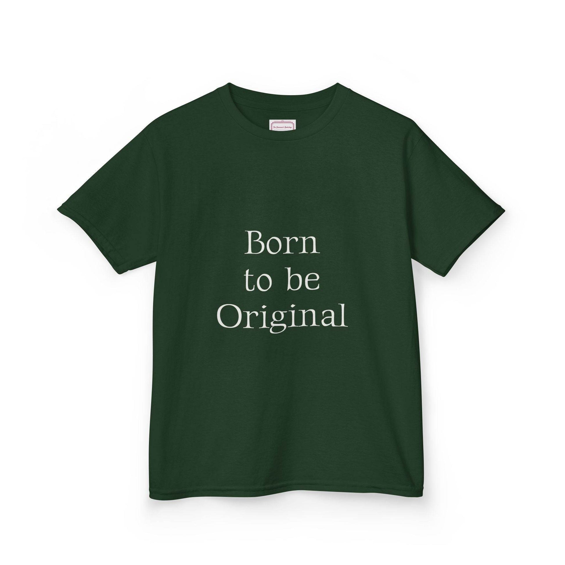 US (Ww) Kids Creative Spirit Tee - 'Born to be Original' - The Dreamer's Bookshop.