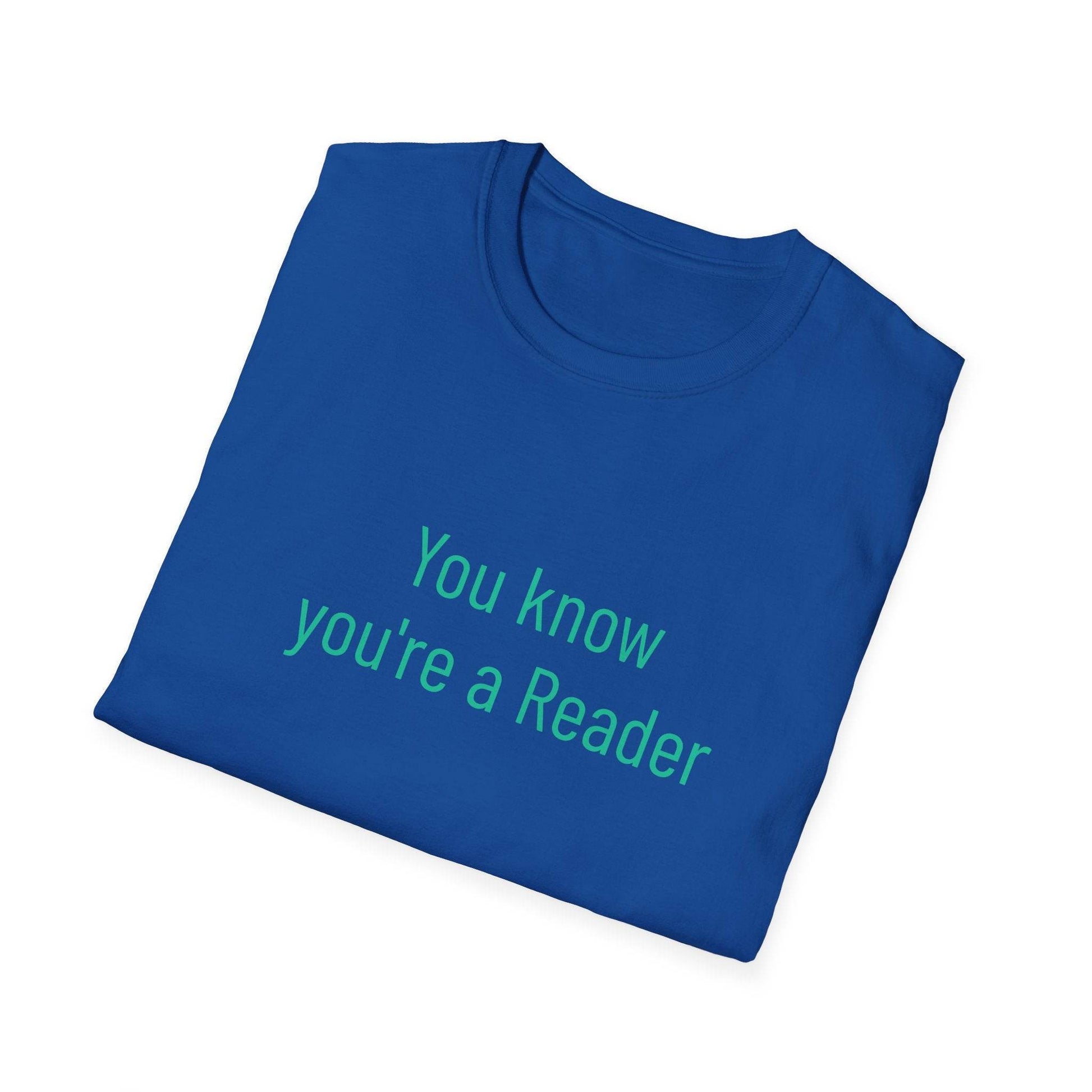 Inspirational Unisex Softstyle T-Shirt - 'You Know' Philosophical Design - The Dreamer's Bookshop.