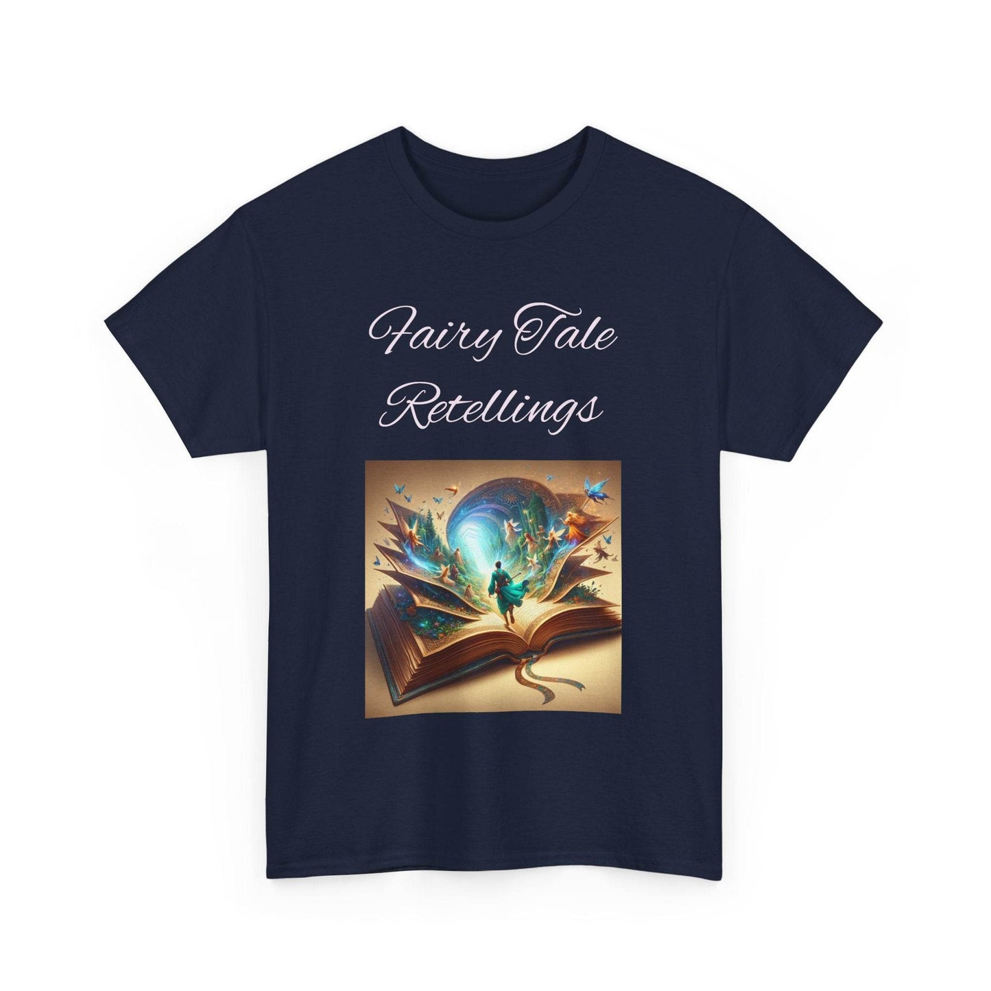 Fiction - Unisex Heavy Cotton Tee - Fairy Tale Retellings - The Dreamer's Bookshop.