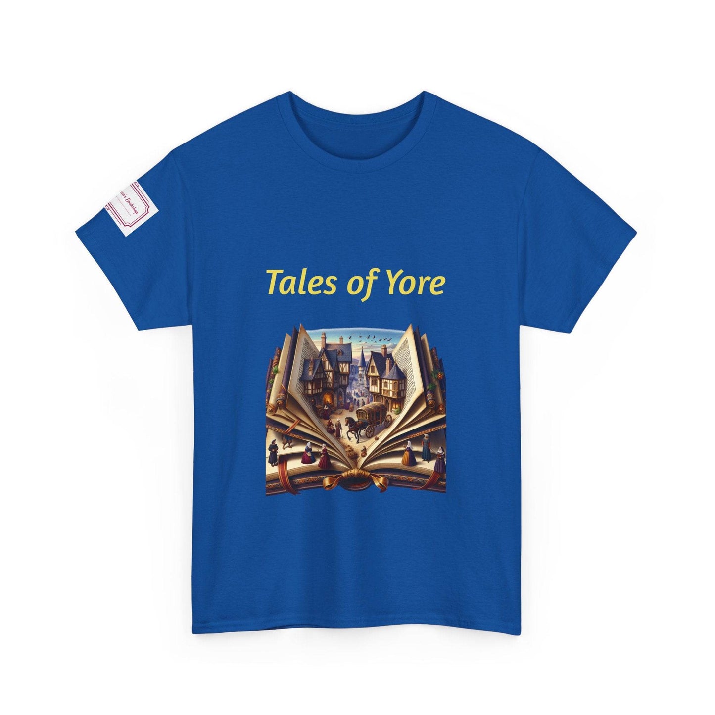 Tales of Yore - Graphic Unisex Heavy Cotton Tee - Historical Books - The Dreamer's Bookshop.