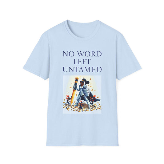 Unisex Softstyle T-Shirt - 'No Word' - The Dreamer's Bookshop.