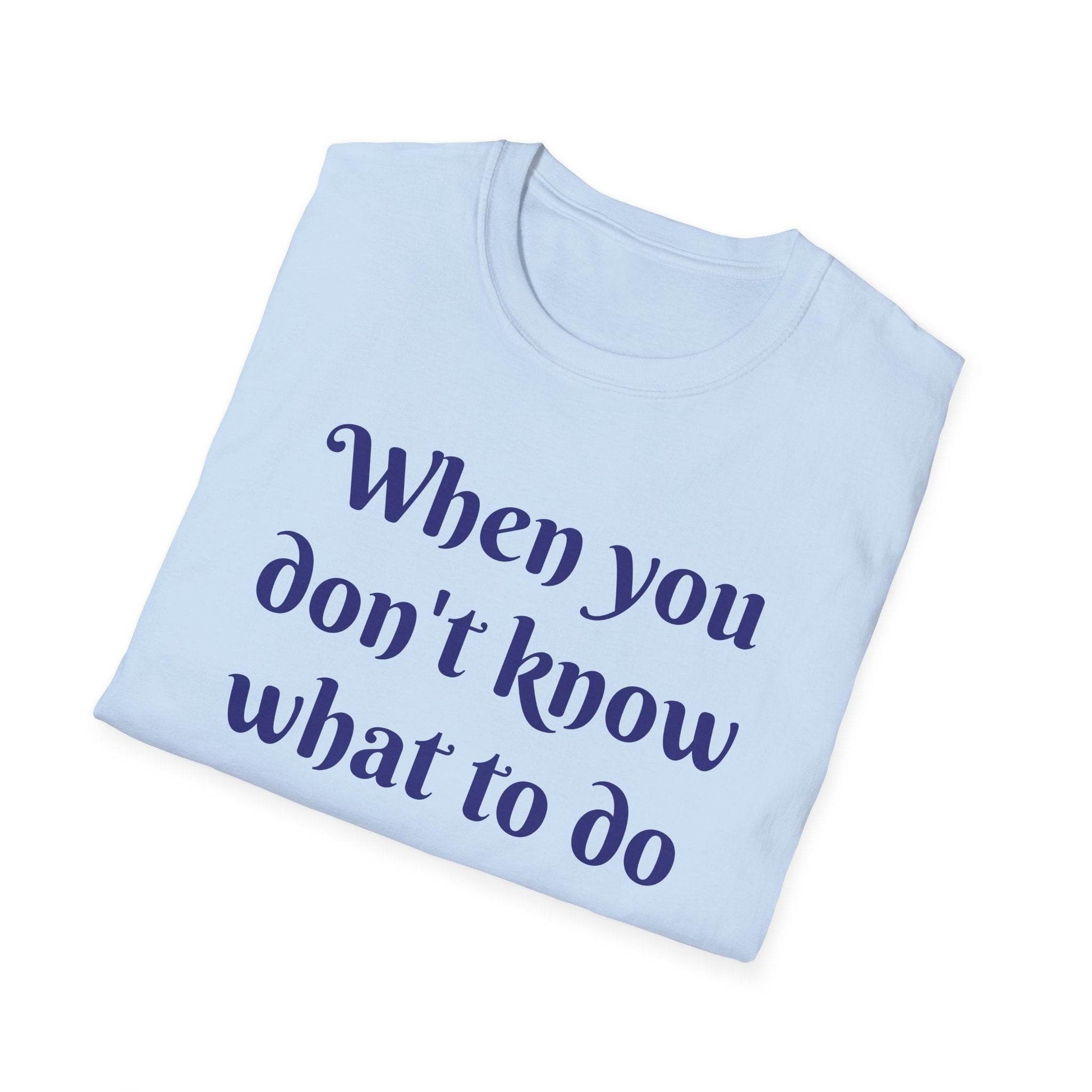 Unisex Softstyle T-Shirt - 'Just Breathe' - The Dreamer's Bookshop.