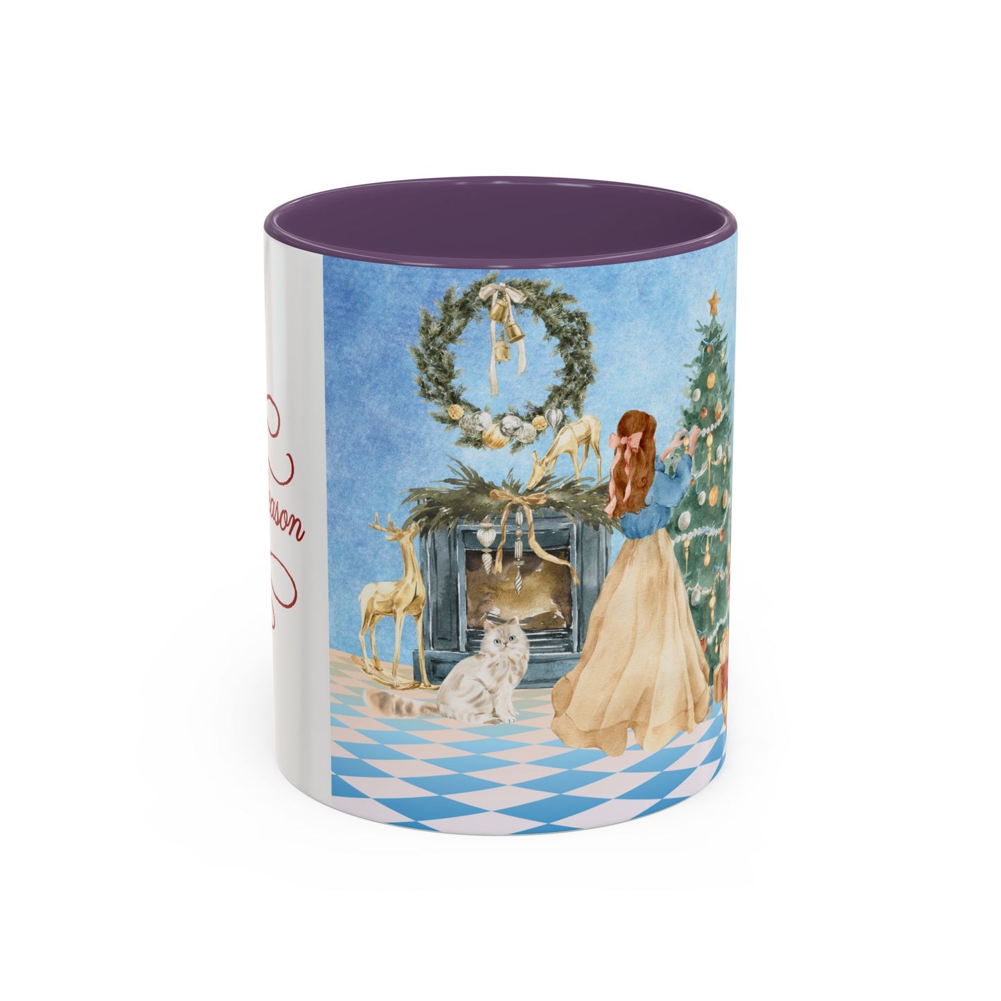 Christmas Tree Decoration - Coffee Mug Gift - tis the season