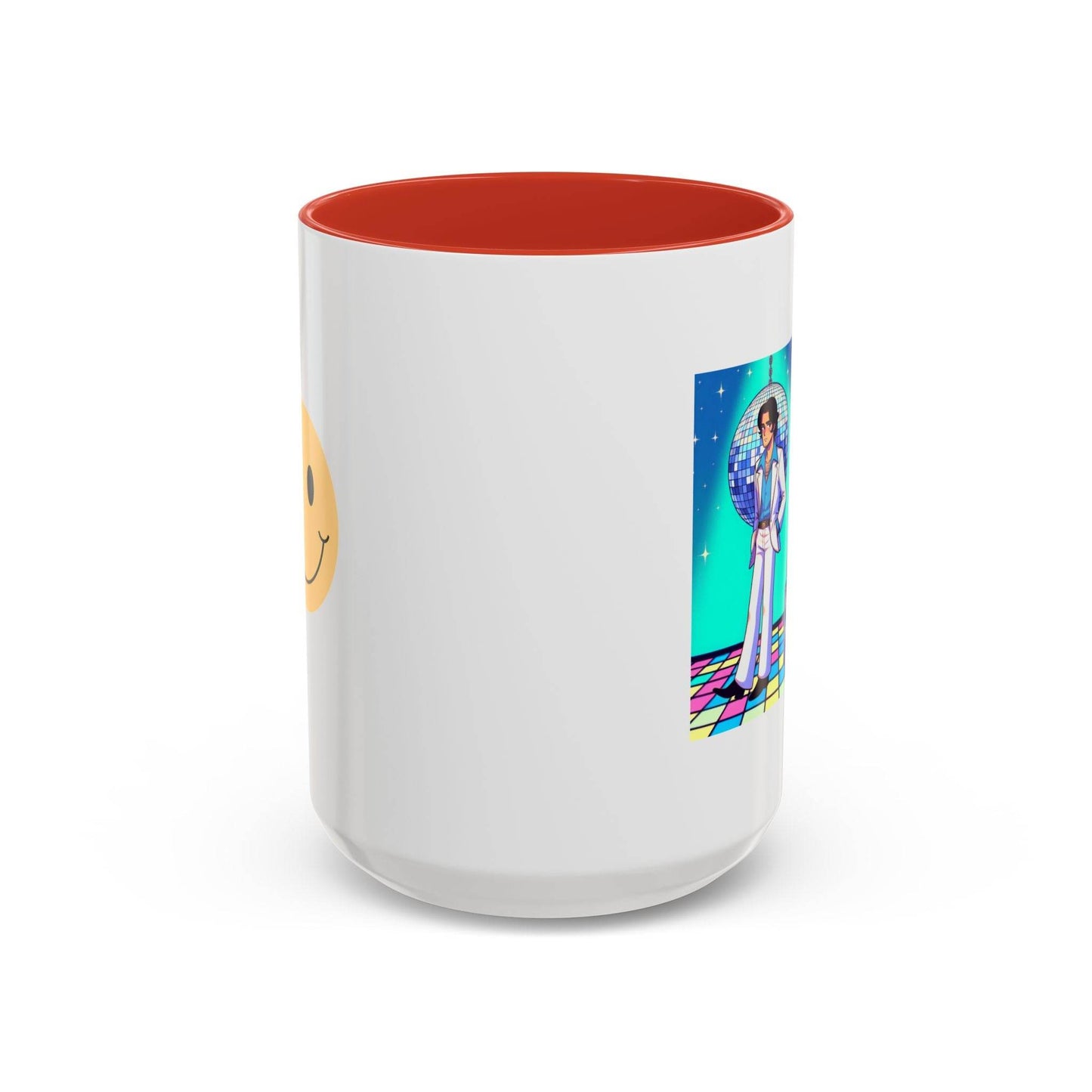 Party Vibe Accent Coffee Mug - Fun Reading Motivation Design - The Dreamer's Bookshop.
