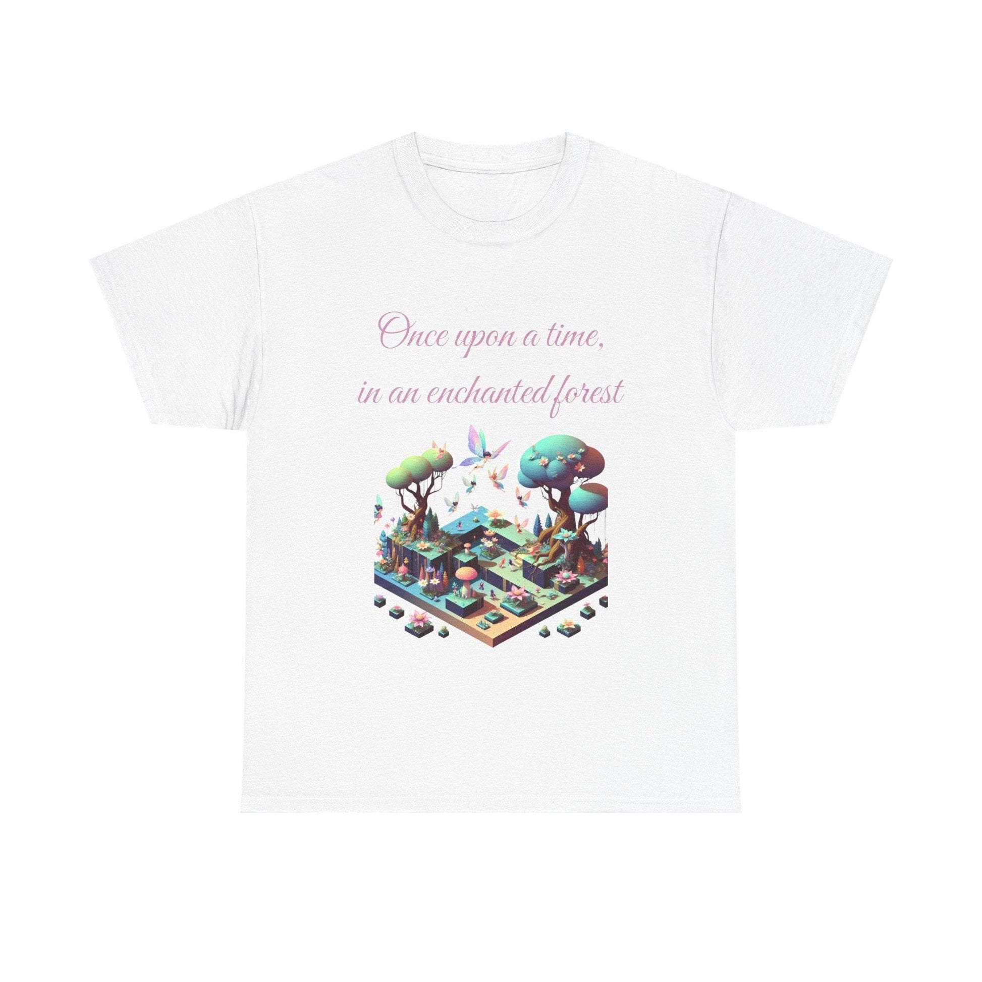 Enchanted Forest - Unisex Heavy Cotton Tee for Book Lovers - The Dreamer's Bookshop.