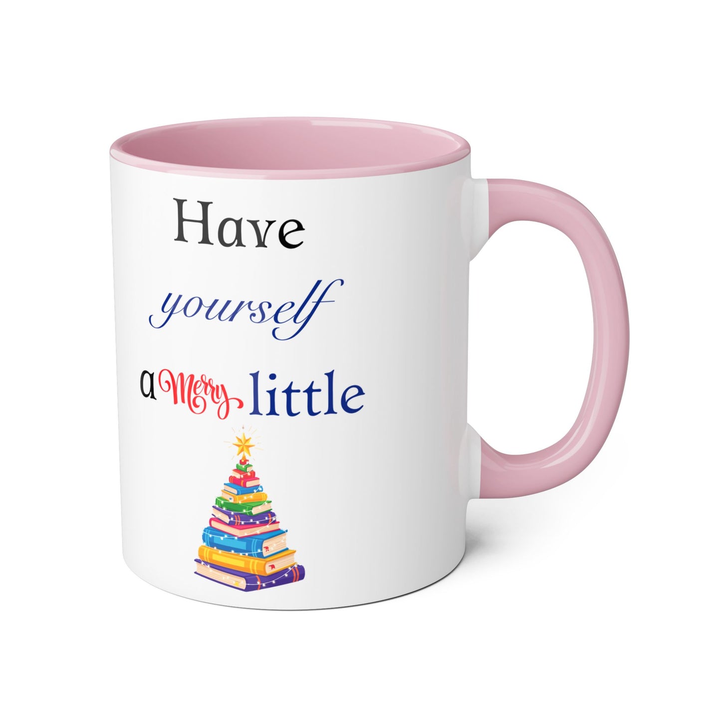 A Merry Little Bookmas Mug - 11oz Cup for Coffee Lovers