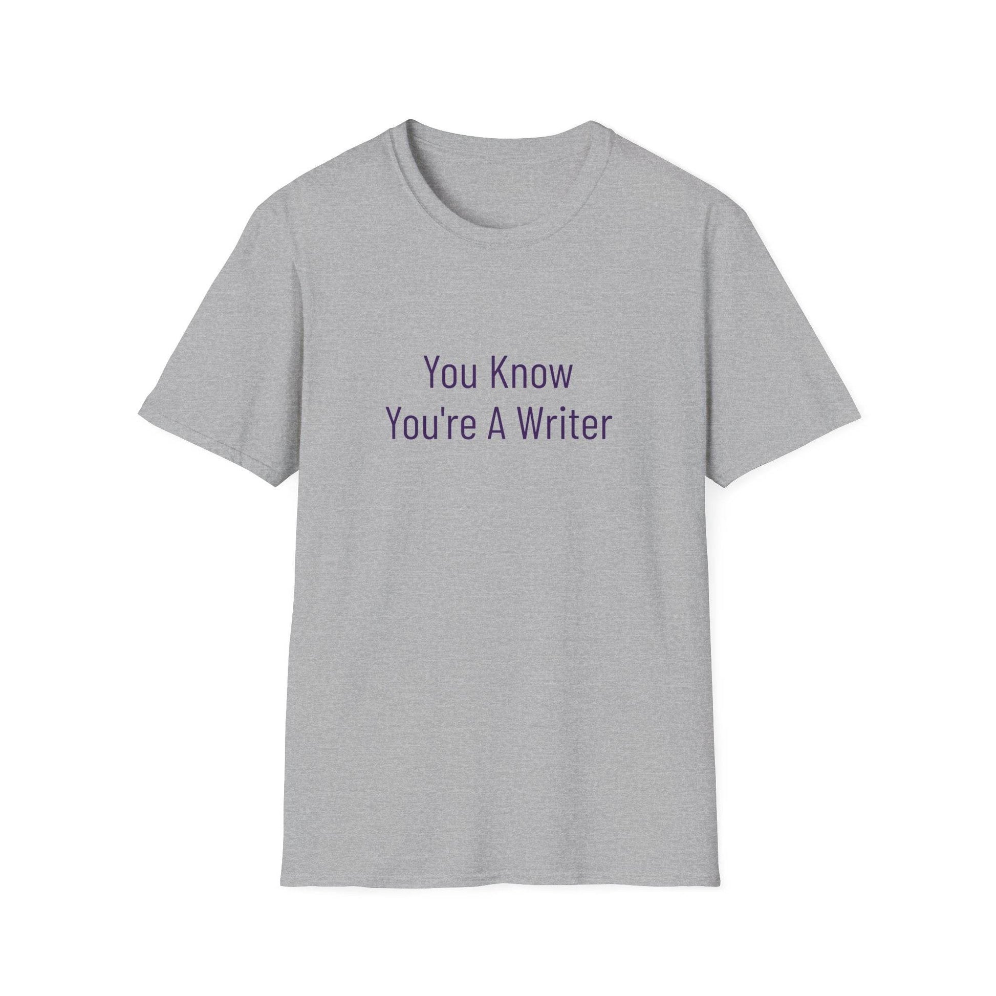 Unisex Softstyle T-Shirt - 'You Know' Philosophical - The Dreamer's Bookshop.