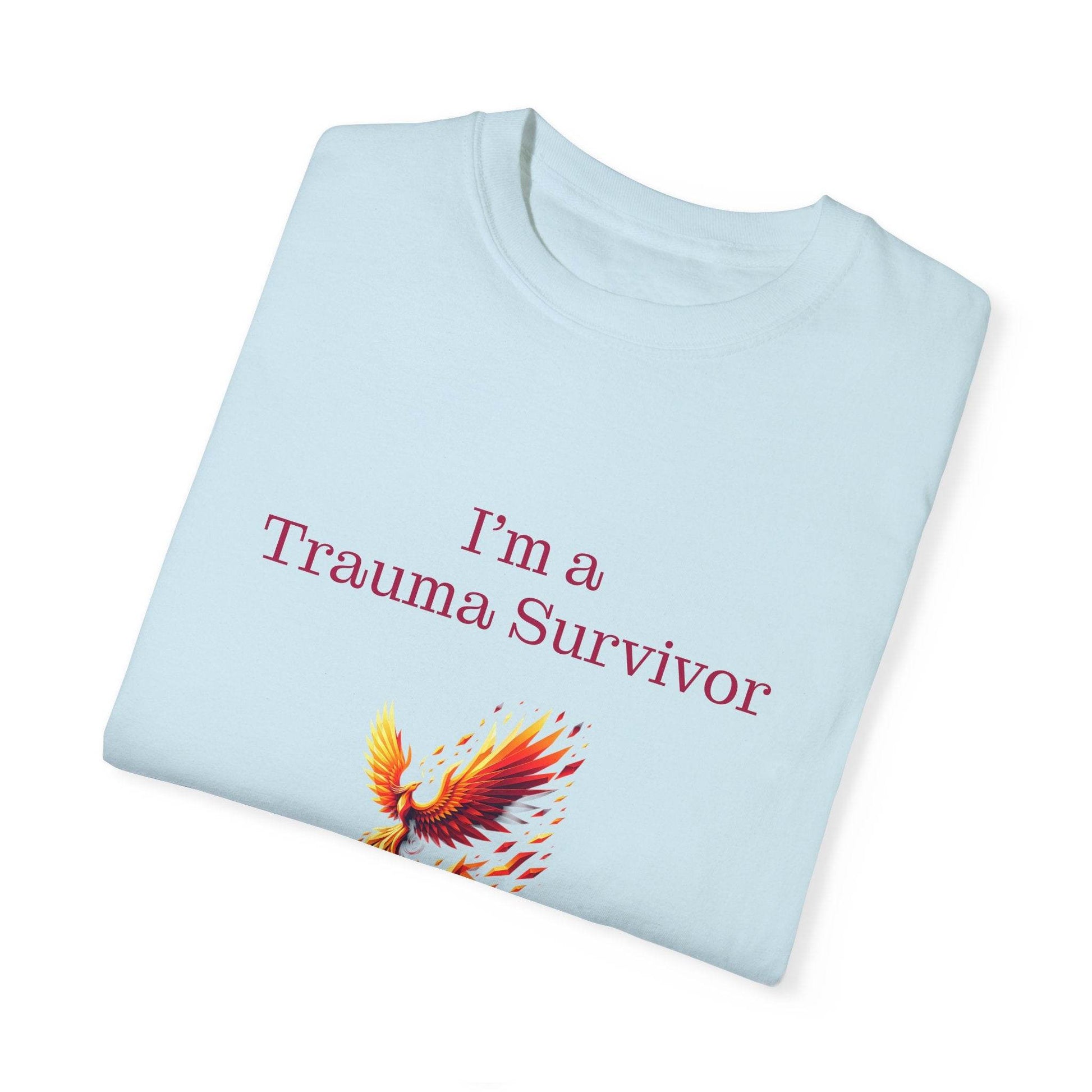 Trauma Survivor Unisex T-Shirt - Empowering Tee for Healthcare Awareness - The Dreamer's Bookshop.