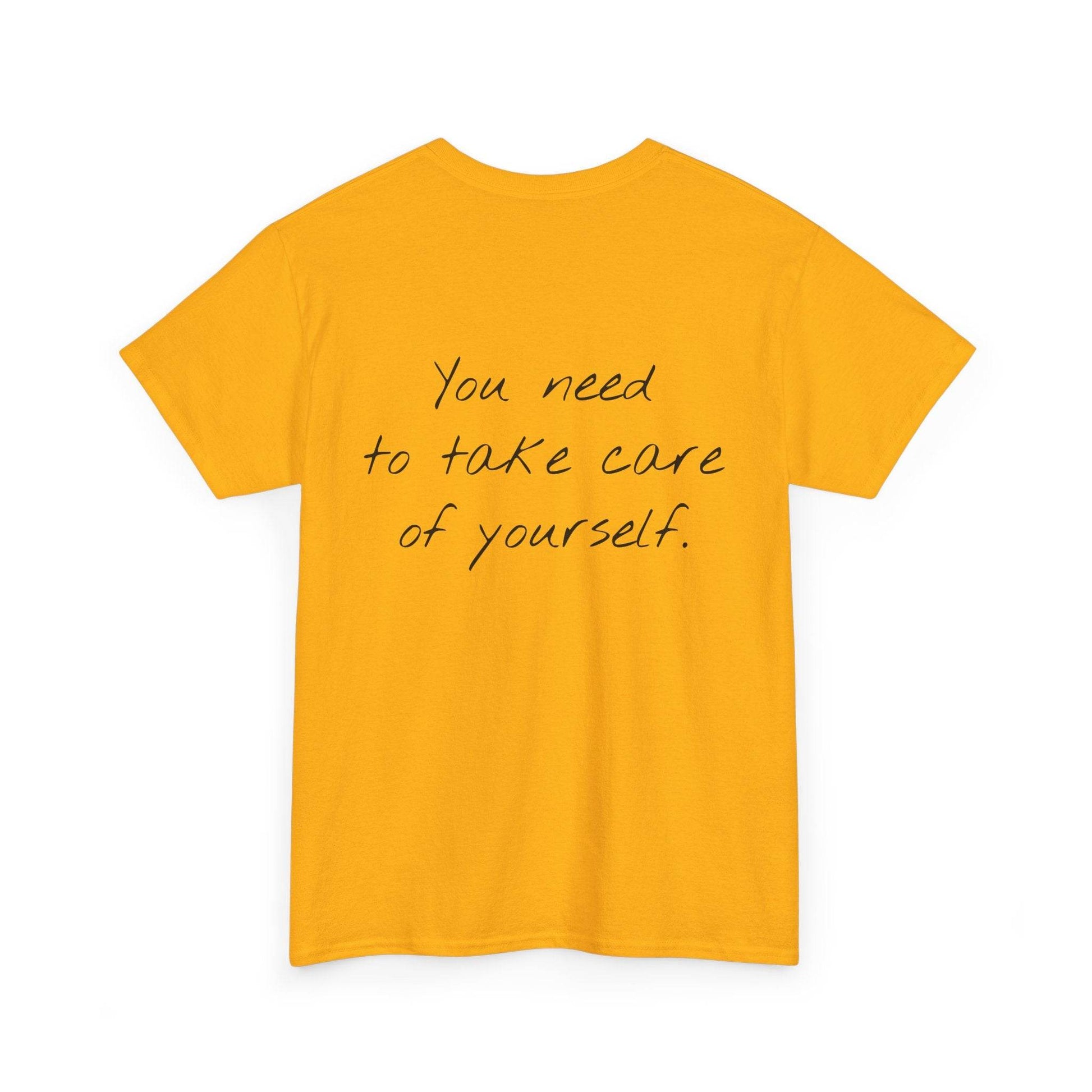 Take Care - Unisex Heavy Cotton Tee - Creative Apparel - The Dreamer's Bookshop.