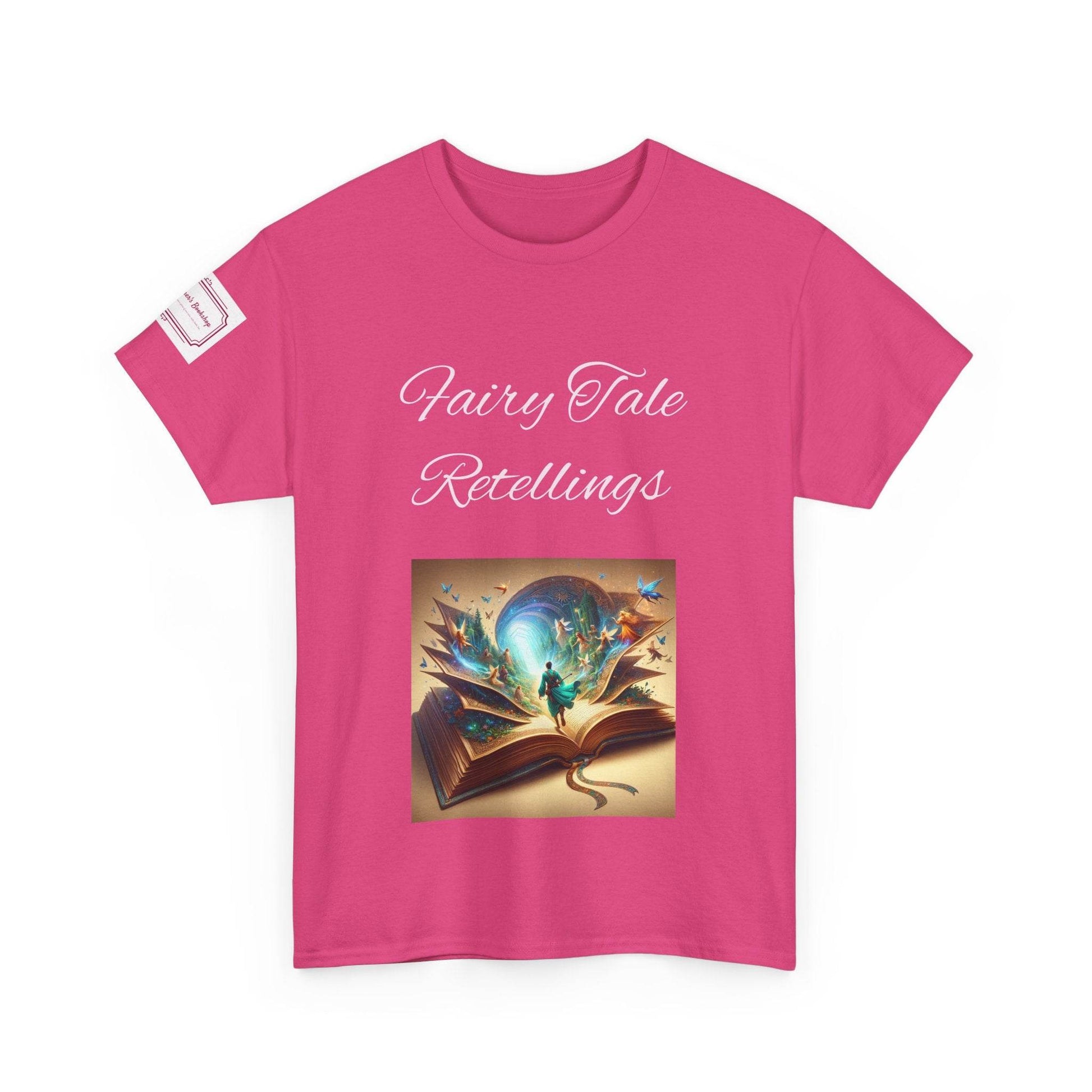 Fiction - Unisex Heavy Cotton Tee - Fairy Tale Retellings - The Dreamer's Bookshop.