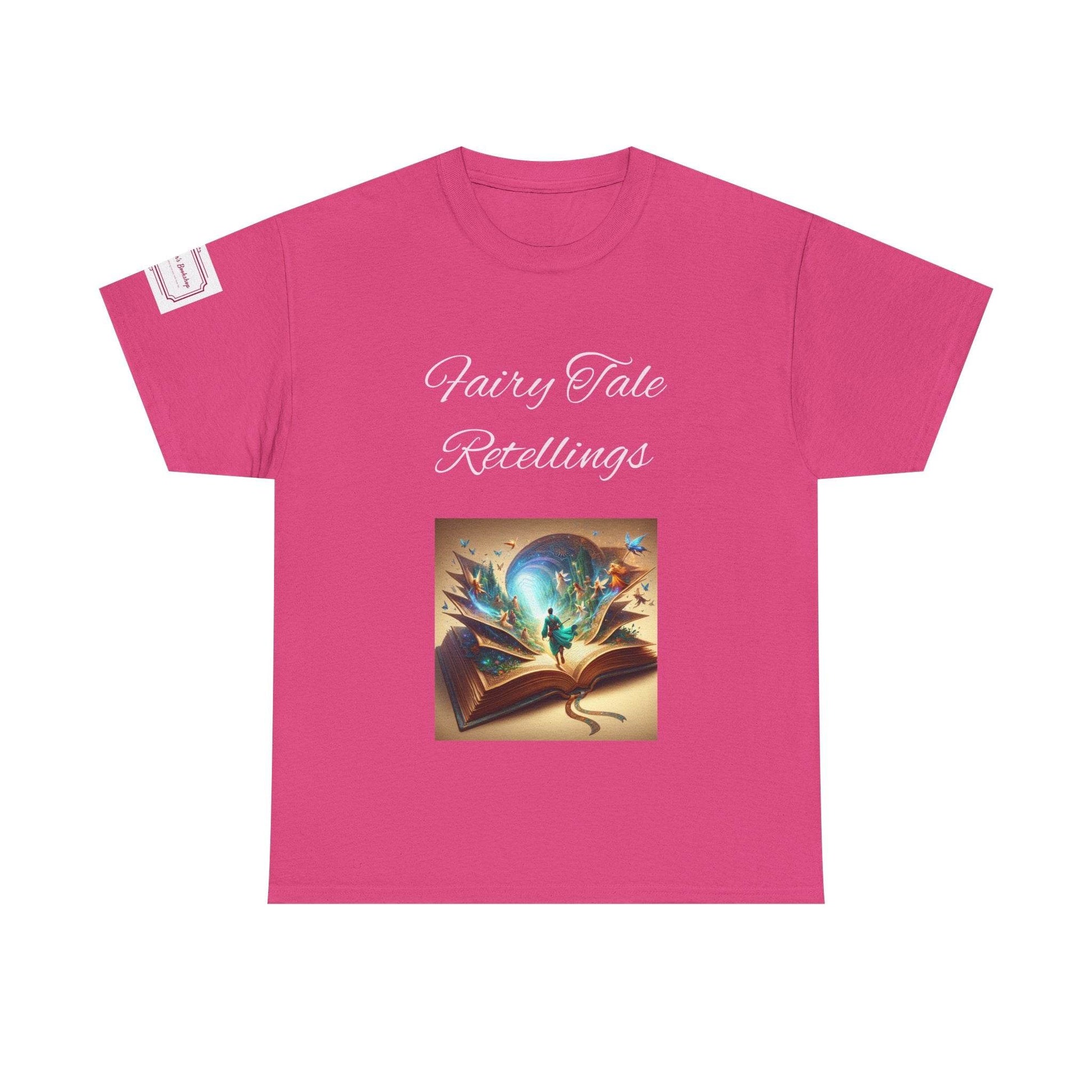 Fiction - Unisex Heavy Cotton Tee - Fairy Tale Retellings - The Dreamer's Bookshop.