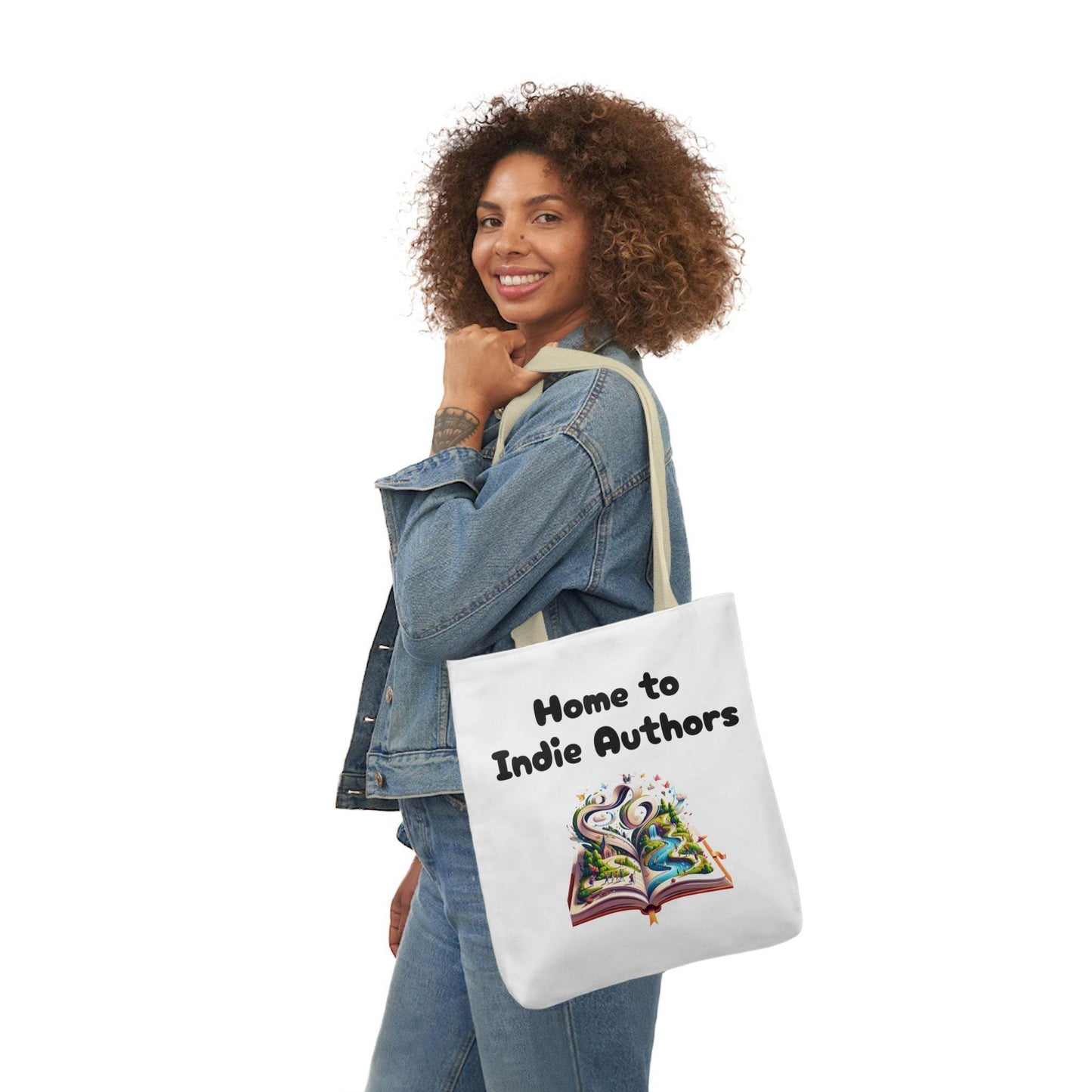 Home to Indie Authors Tote Bag - Perfect Gift for Book Lovers - The Dreamer's Bookshop.