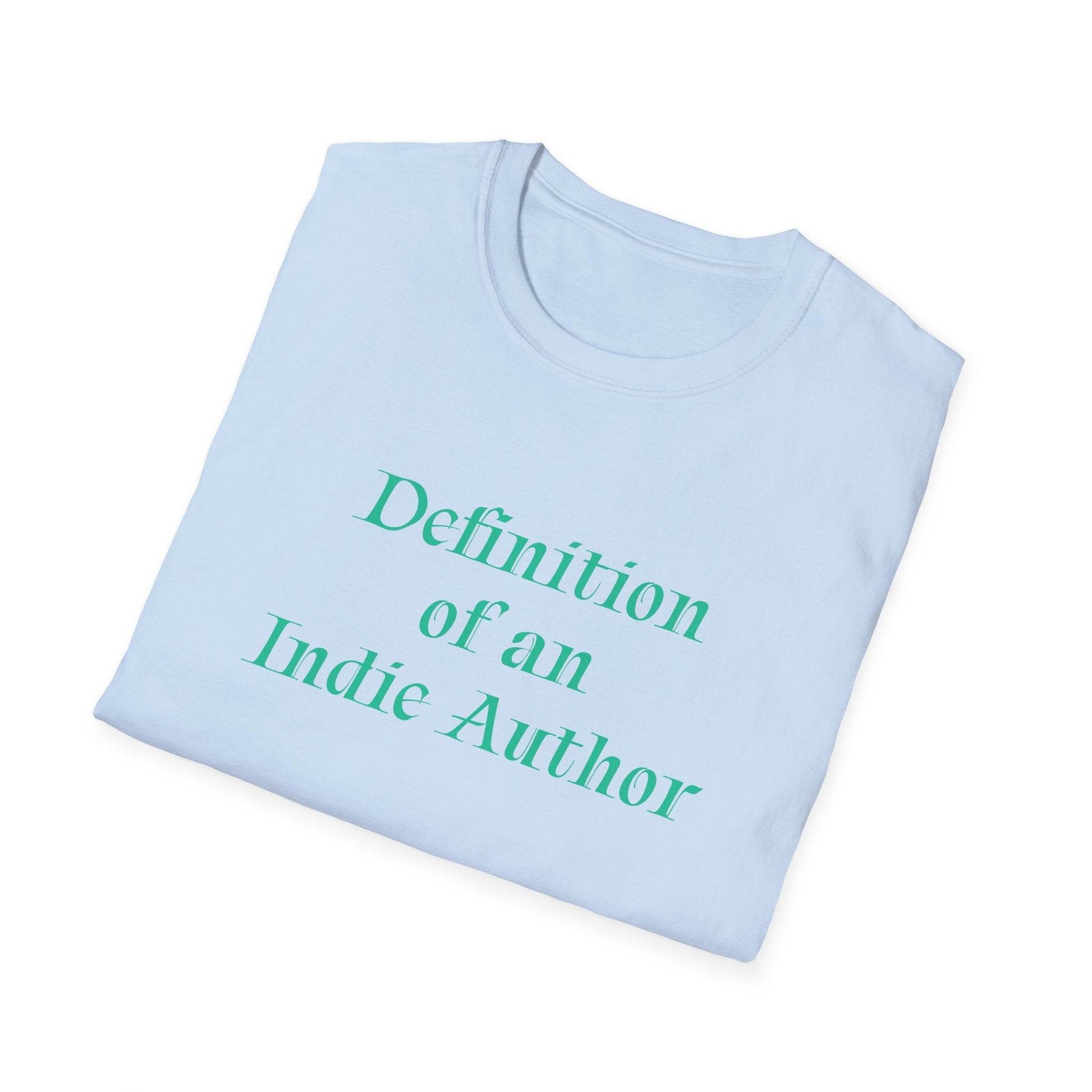 Unisex Softstyle T-Shirt - 'Indie Author' Inspirational - The Dreamer's Bookshop.