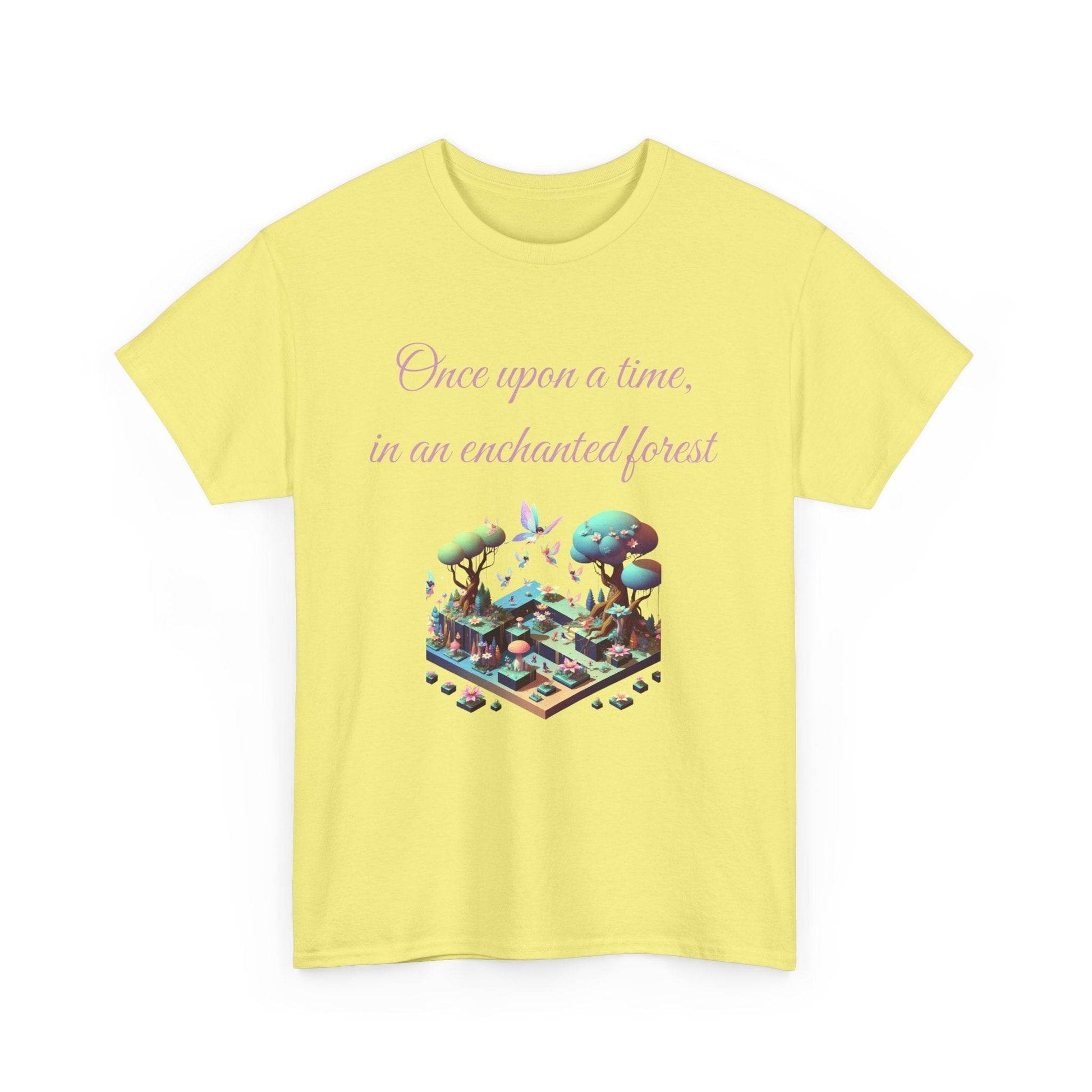 Enchanted Forest - A Unisex Heavy Cotton Tee - Perfect Gift for Book Lovers - The Dreamer's Bookshop.